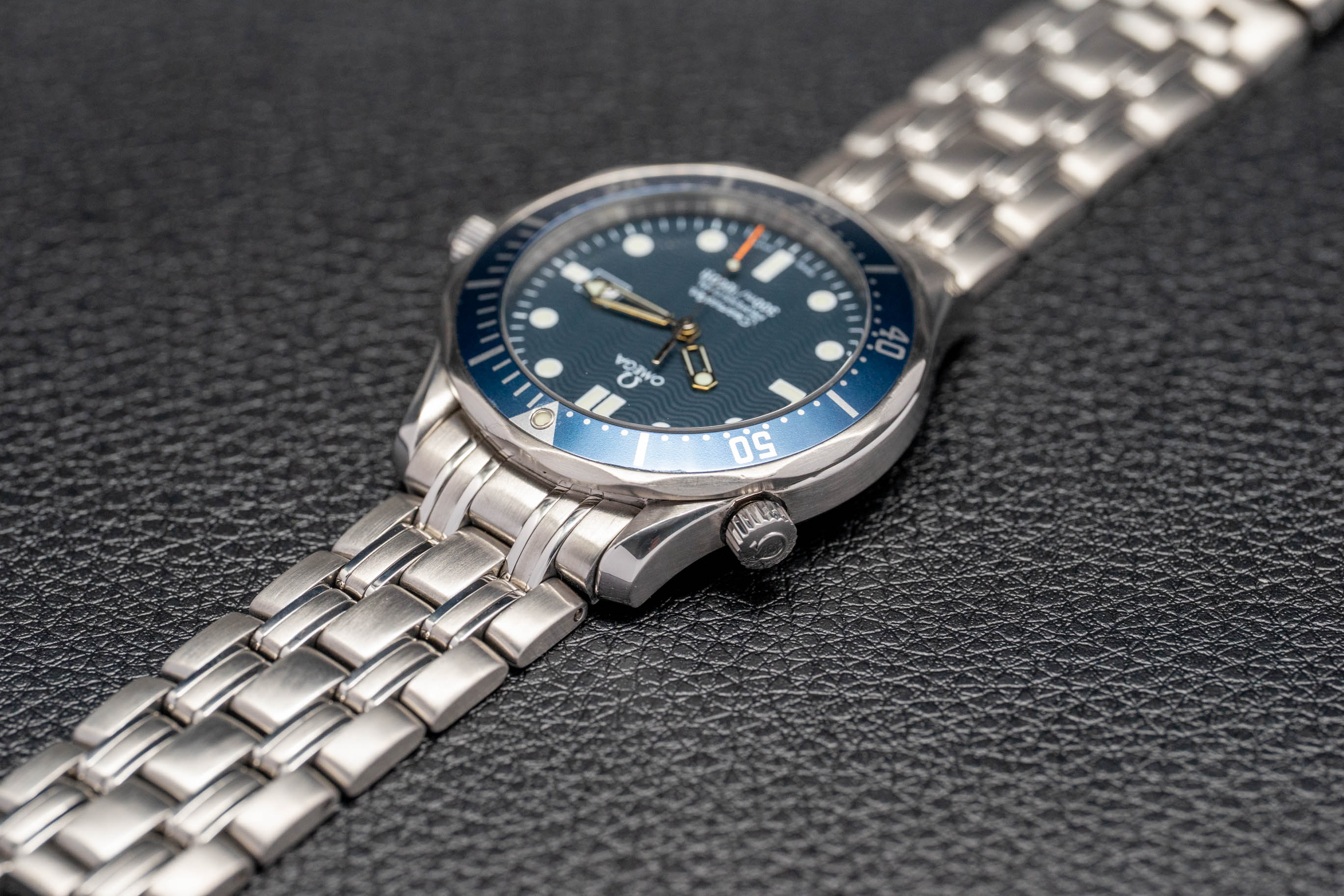 Omega Seamaster Diver 300 2541.80 con esfera azul, 1998