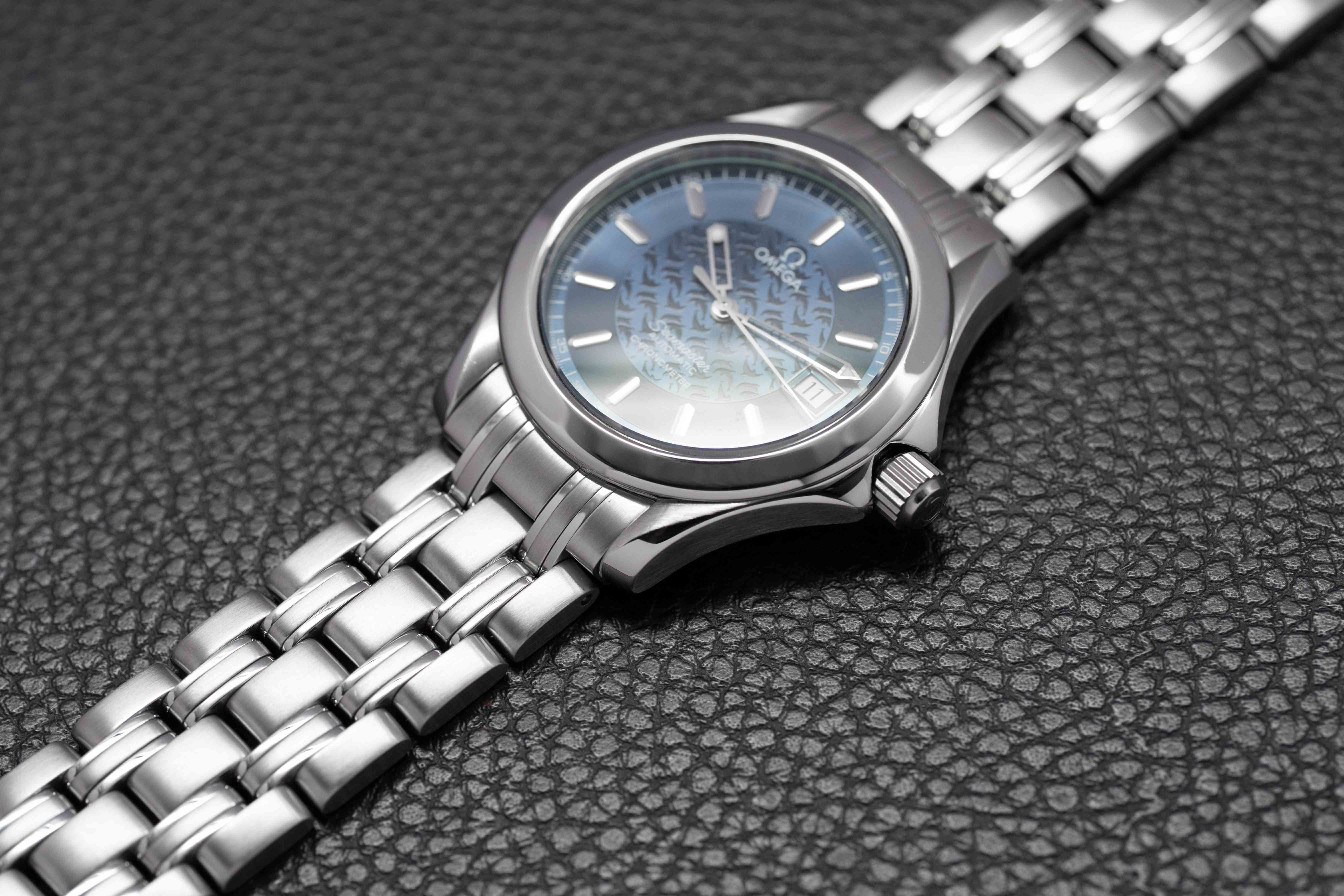 Omega Seamaster 120 Jaques Mayol 2506.80 Blue Dial 2000 Papers