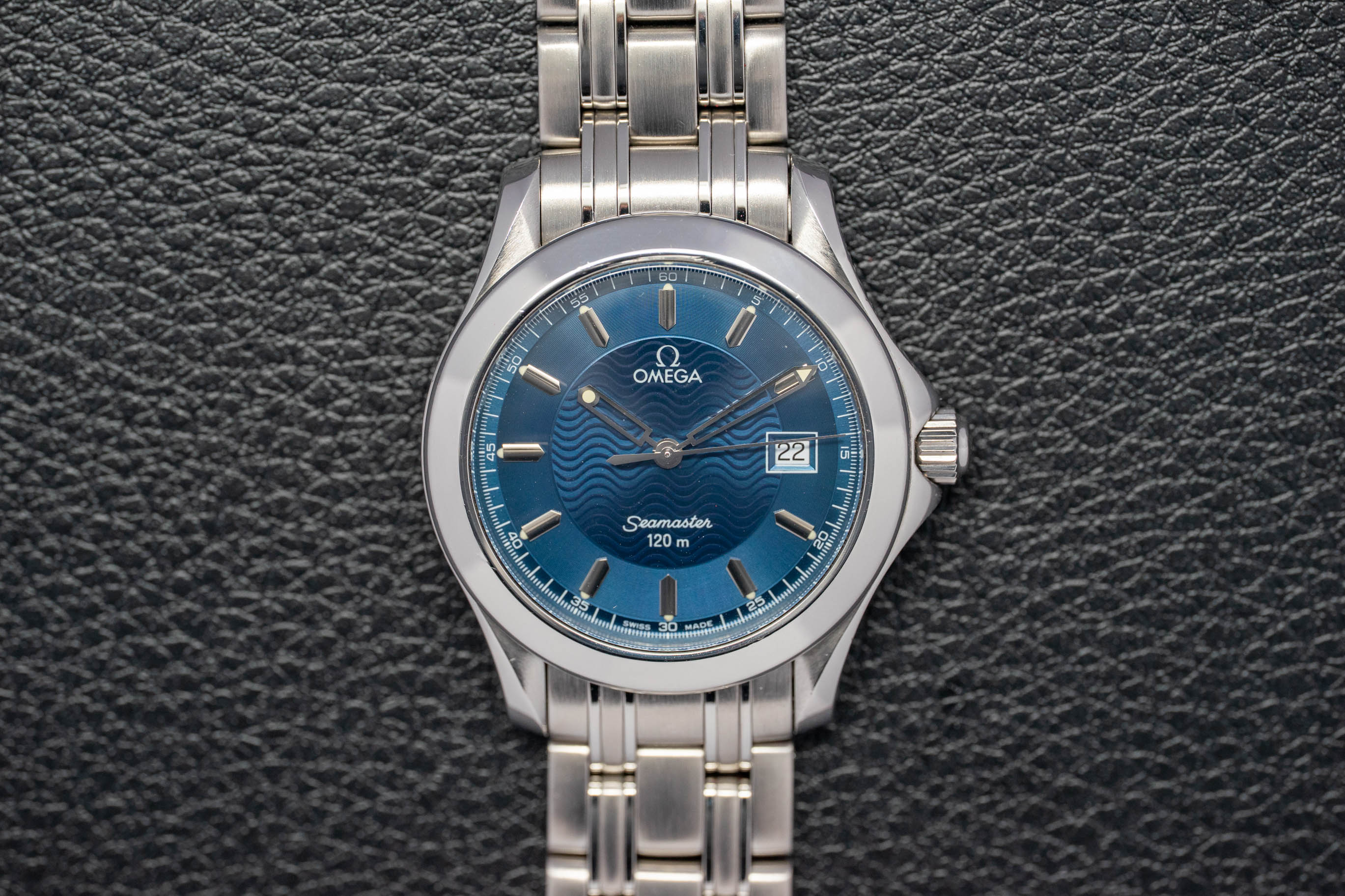 Omega Seamaster 120 2511.81, FULLSET de 1999, caja y PAPERS