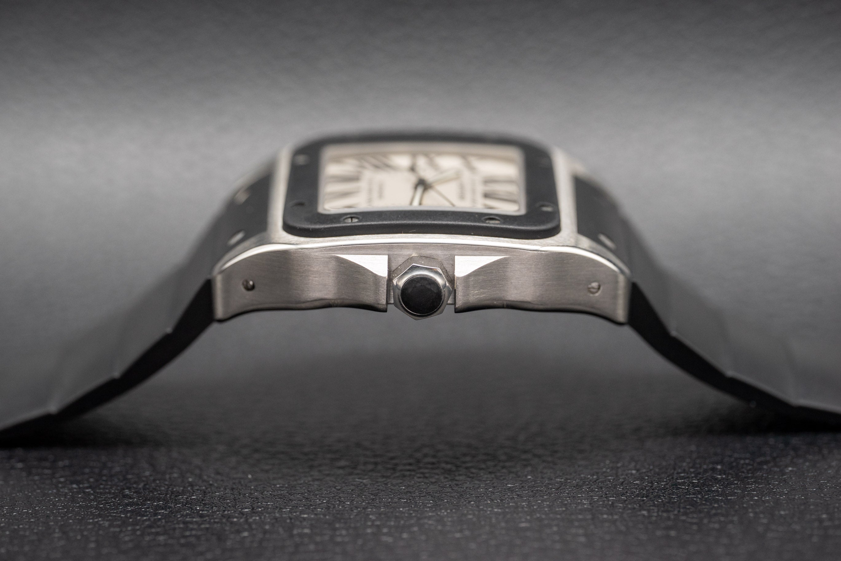 Cartier Santos W20121U2 FULLSET de 2008, caja y PAPERS