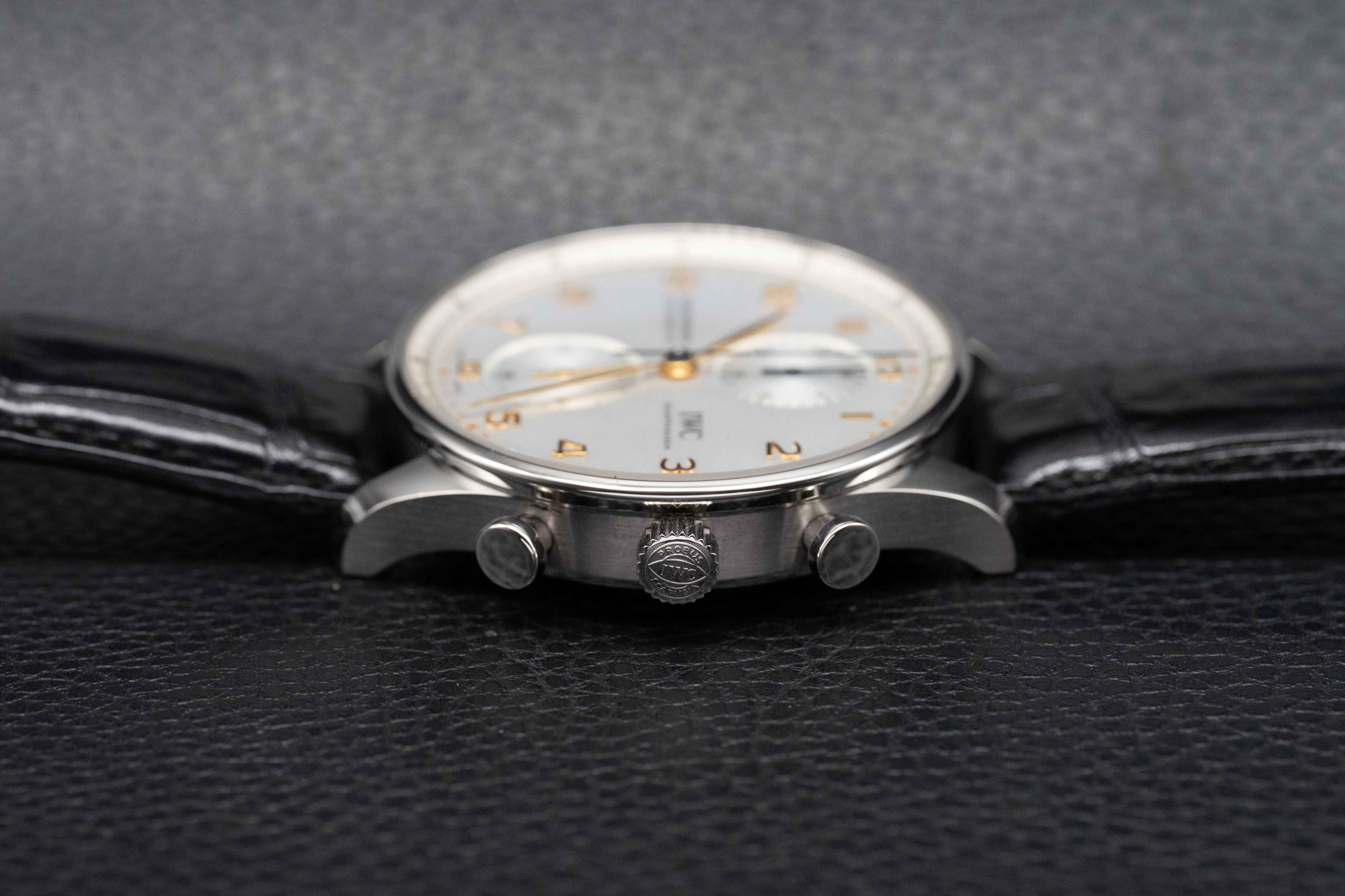 IWC Portugieser Chronograph IW371604 Fullset 2024 Box+Papers