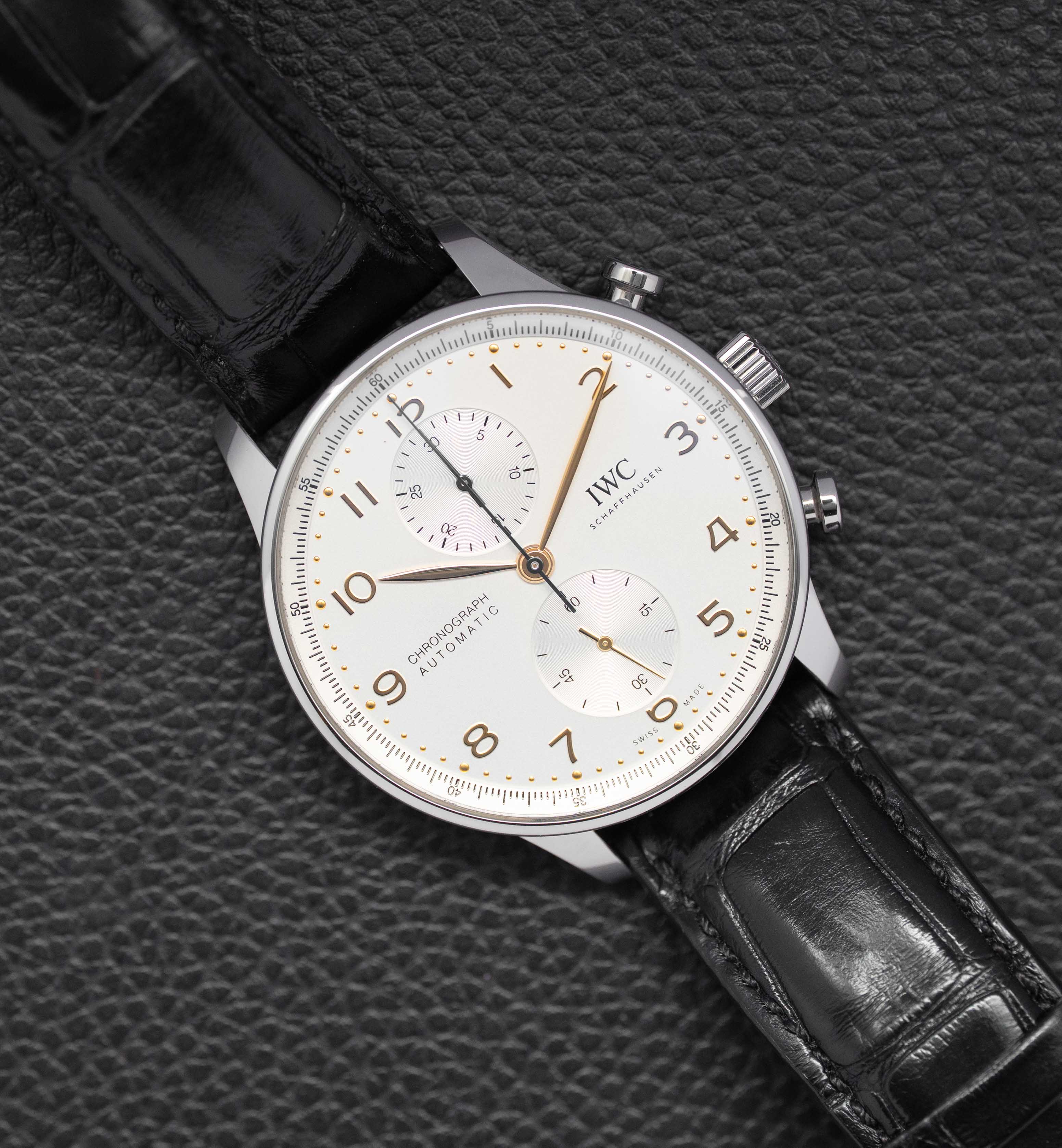 IWC Portugieser Chronograph IW371604 Fullset 2024 Box+Papers