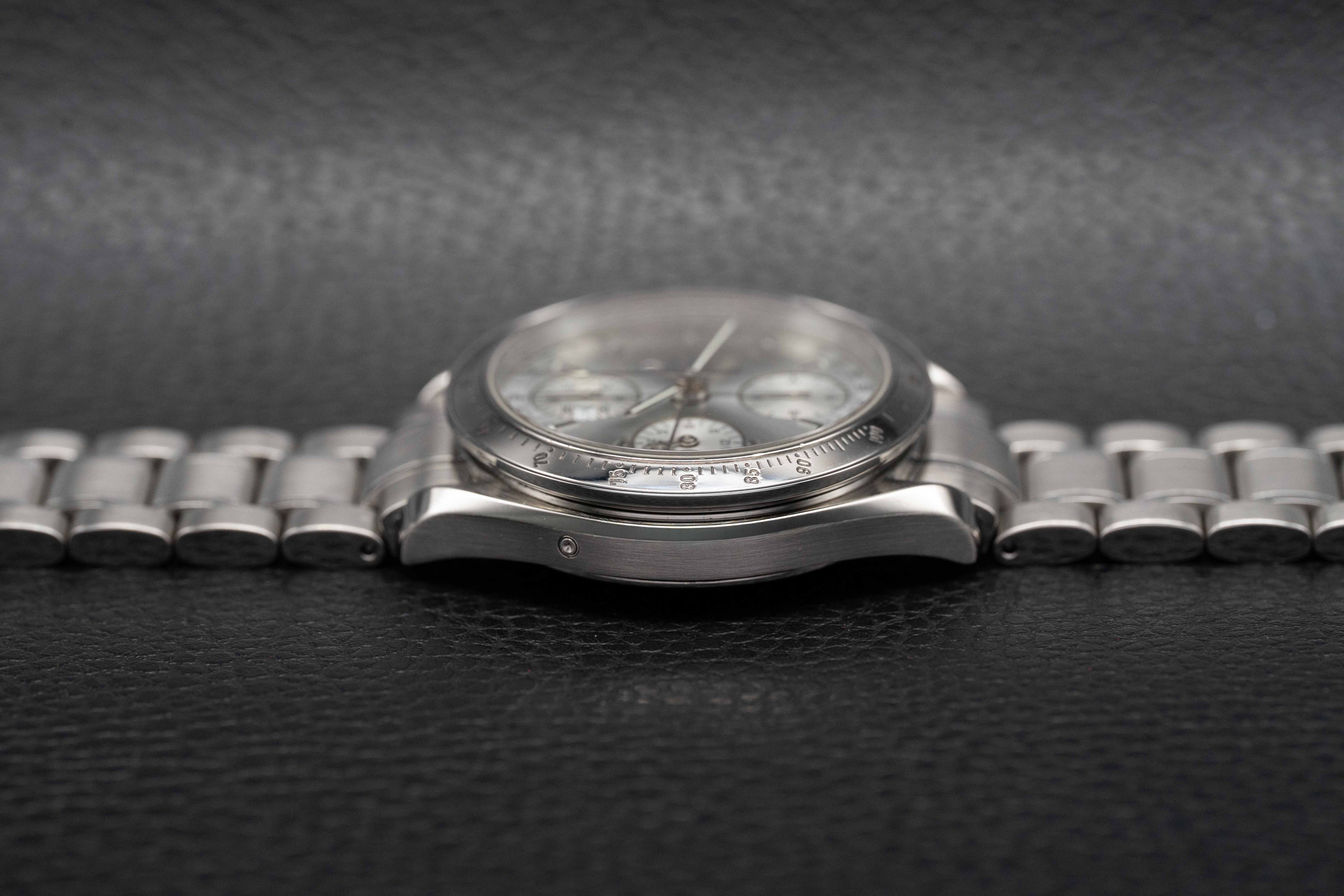Omega Speedmaster Day Date 3523.30 Silver Dial 1998