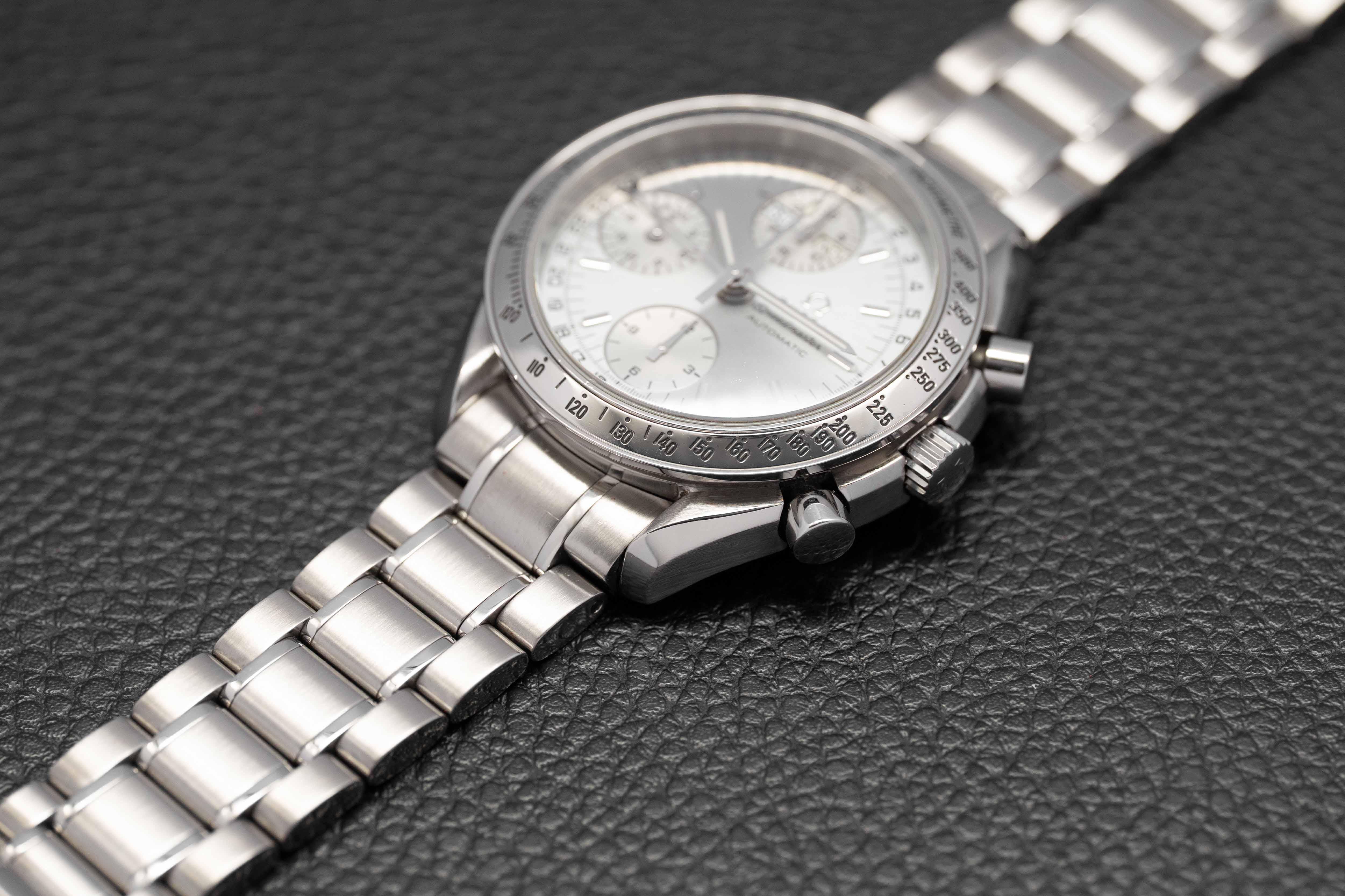 Omega Speedmaster Day Date 3523.30 Silver Dial 1998