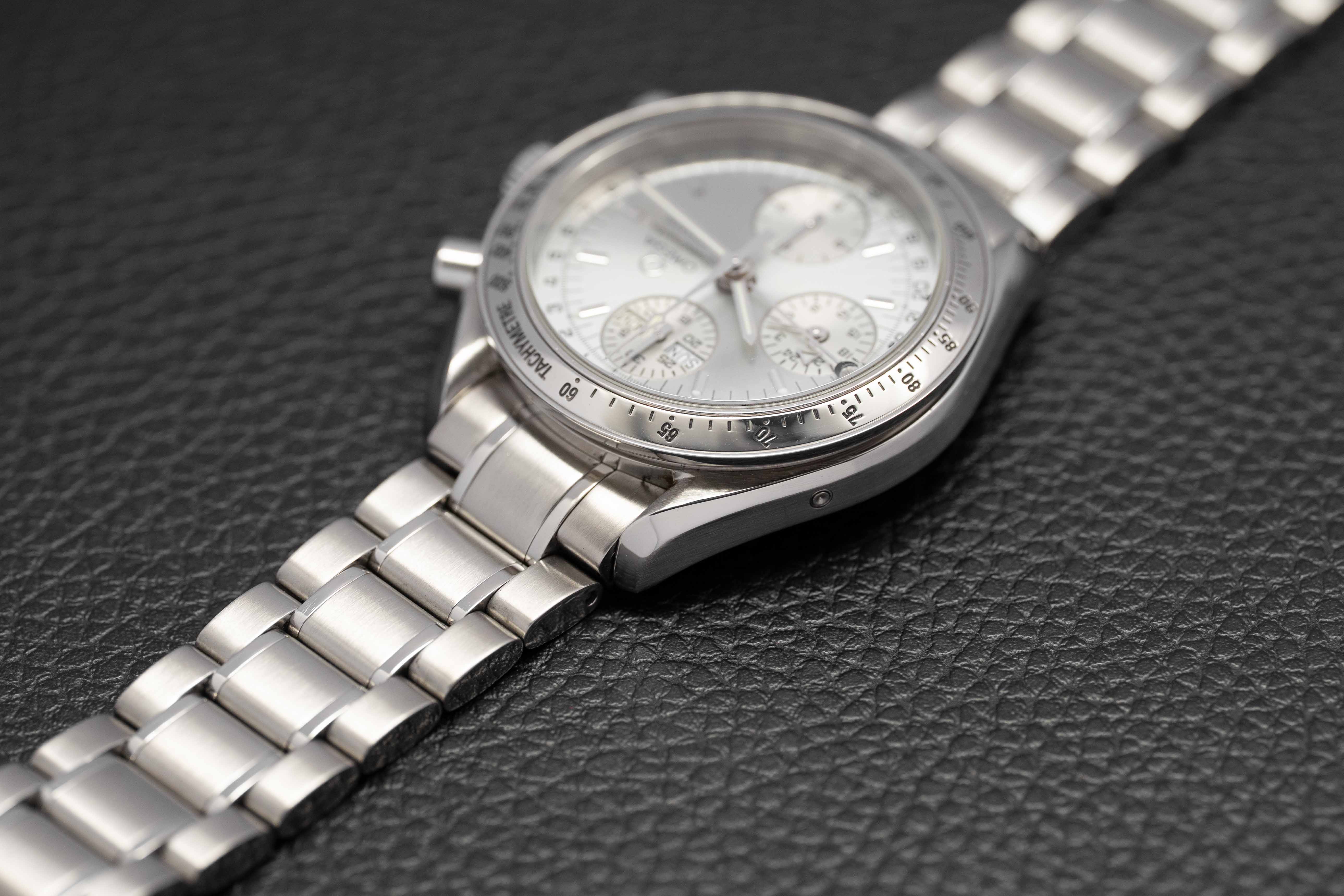 Omega Speedmaster Day Date 3523.30 Silver Dial 1998