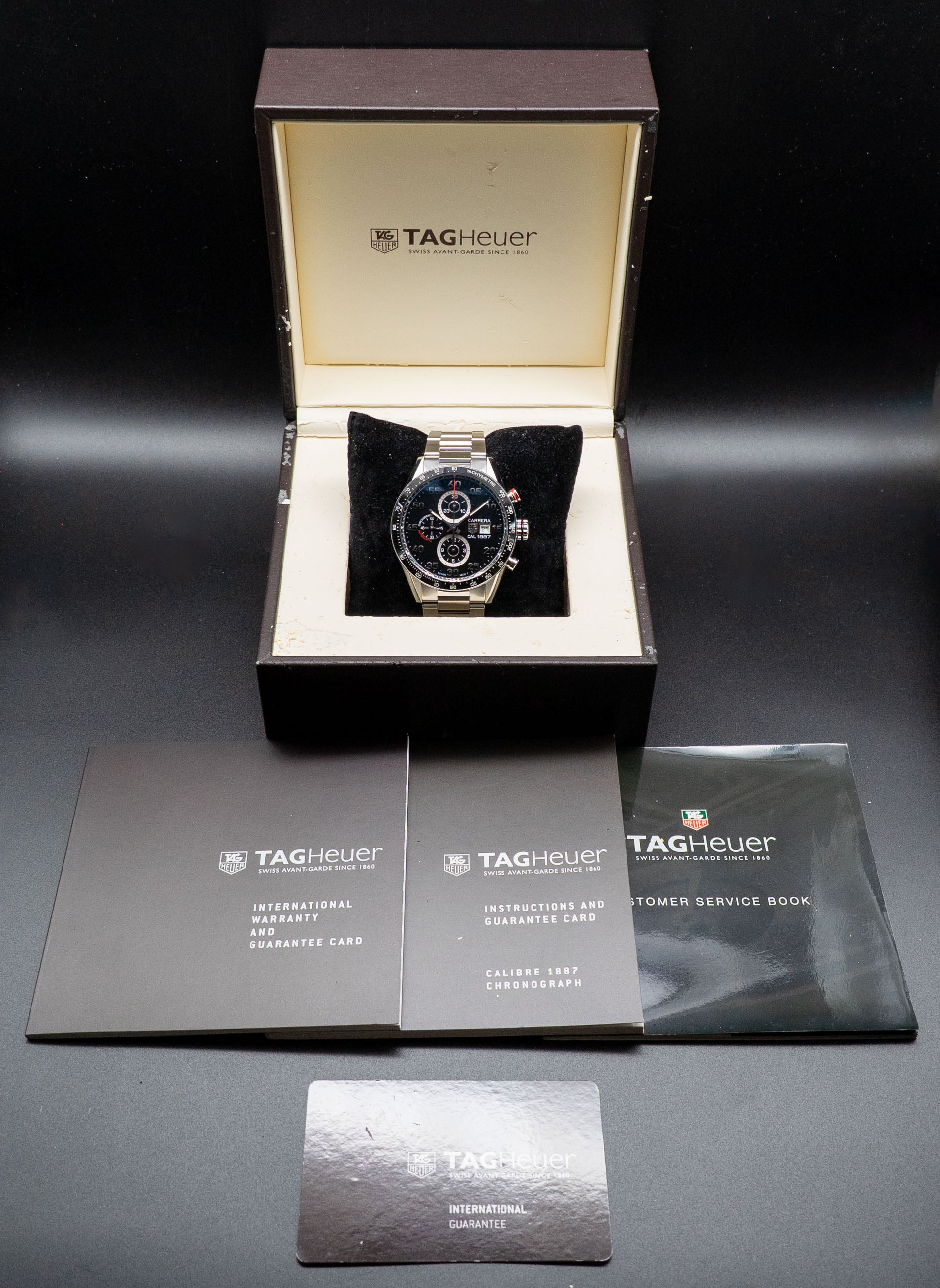 Tag Heuer Carrera CAR2A10.BA0799 FULLSET 2015 Box + PAPERS