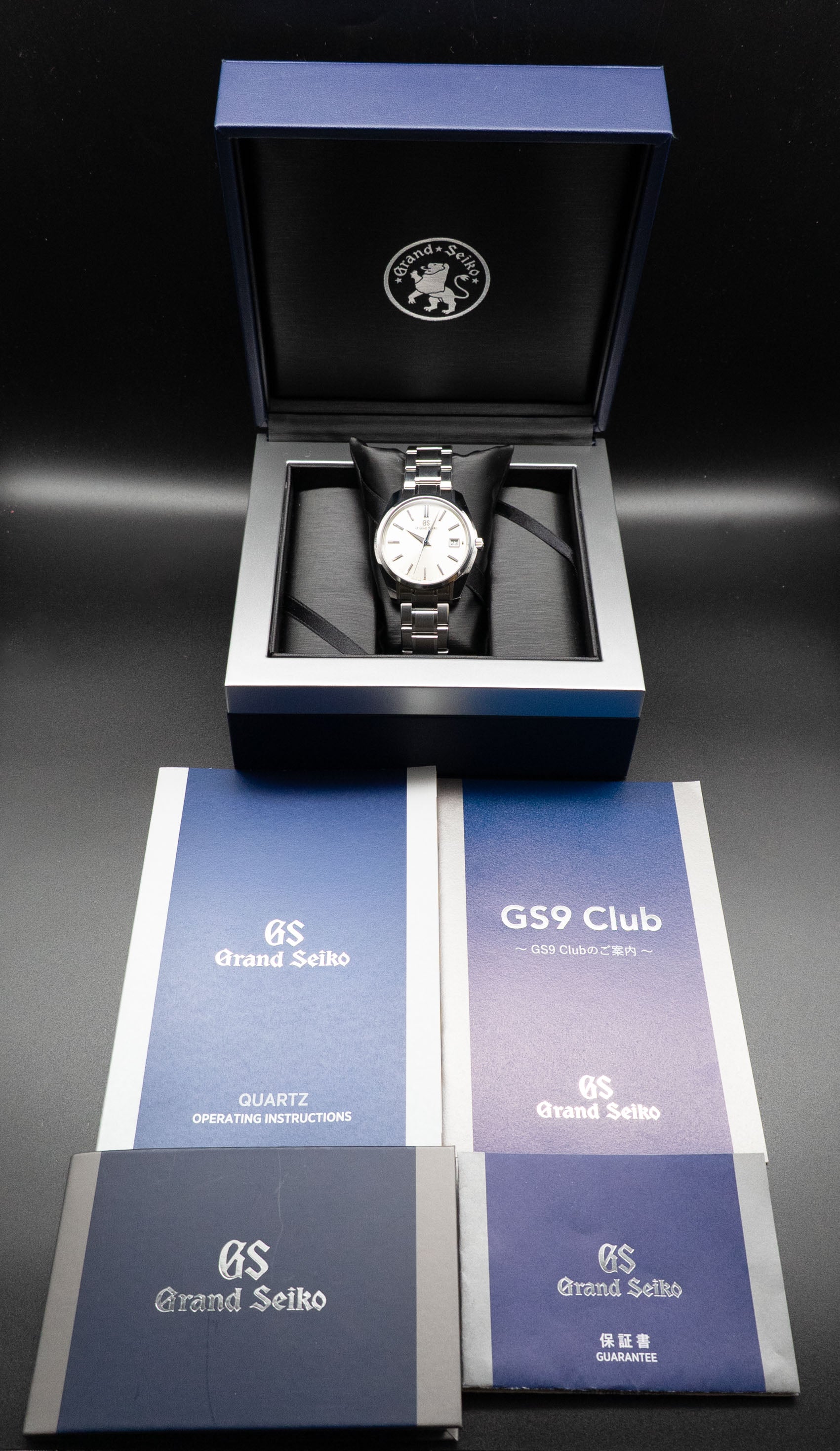 Grand Seiko 9F Quartz SBGV205 FULLSET 2018 Box + PAPERS