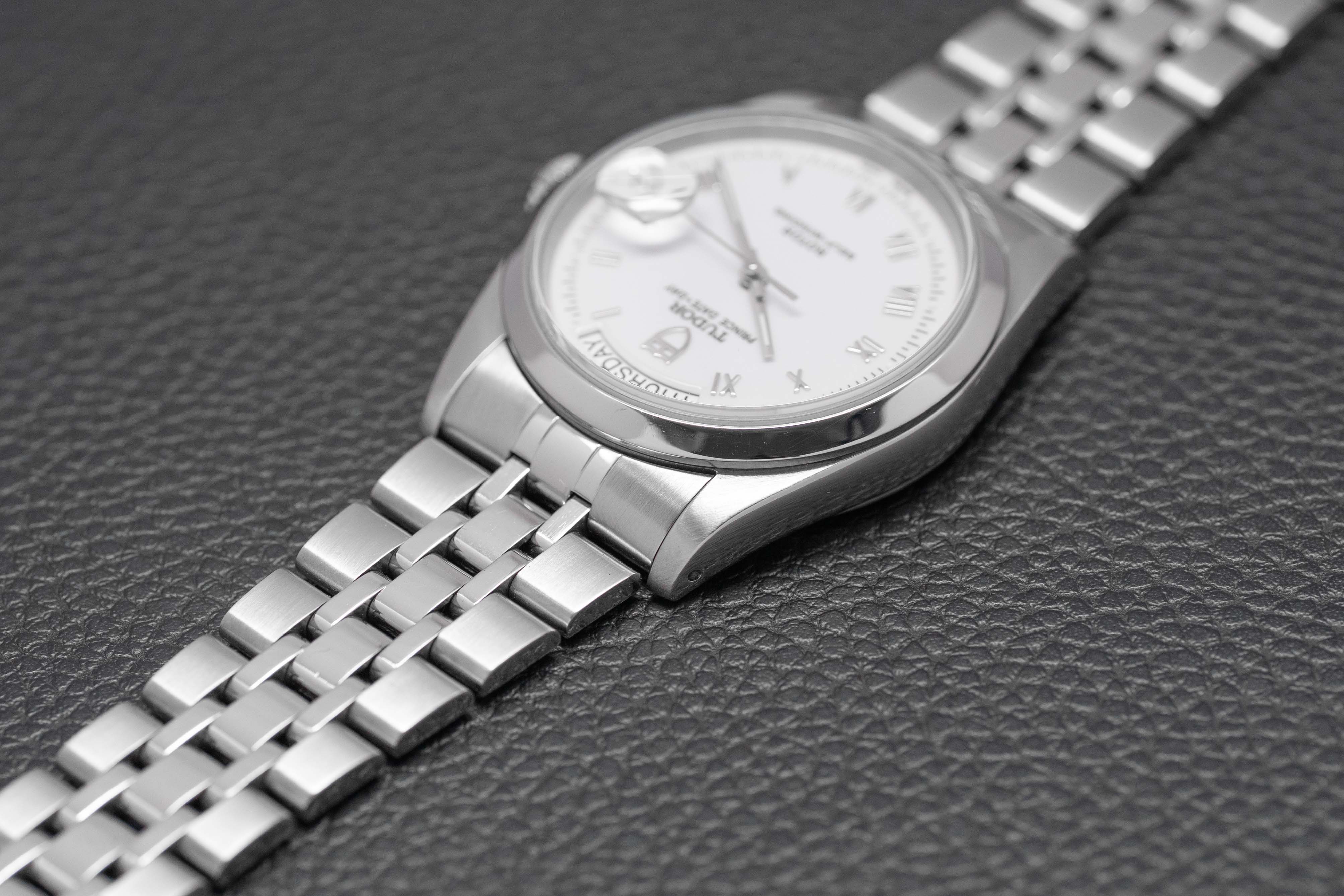 Tudor Date-Day 76200 White Dial 2010 Papers