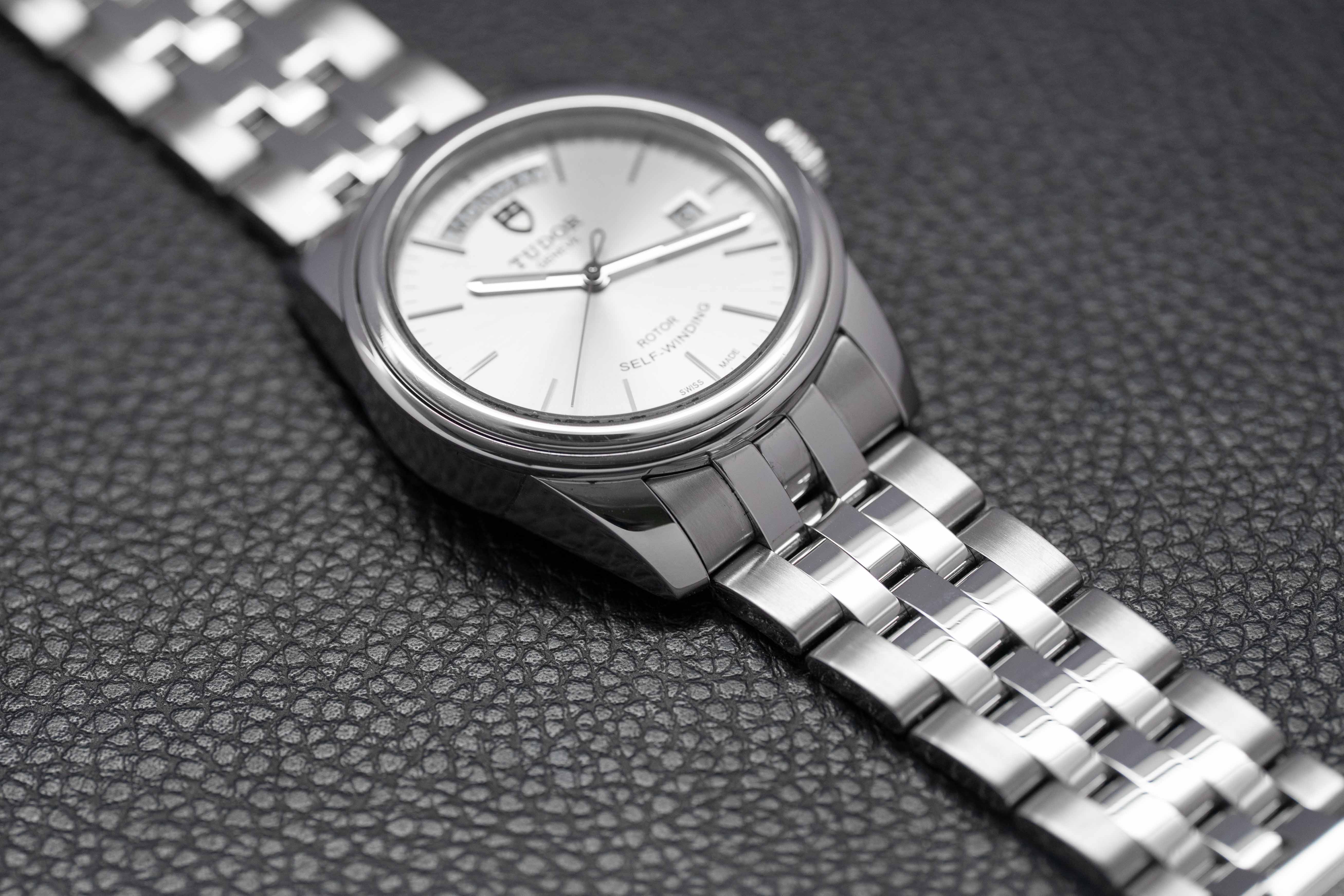 Tudor Glamour Day-Date 56000 Silver Dial 2018 Papers
