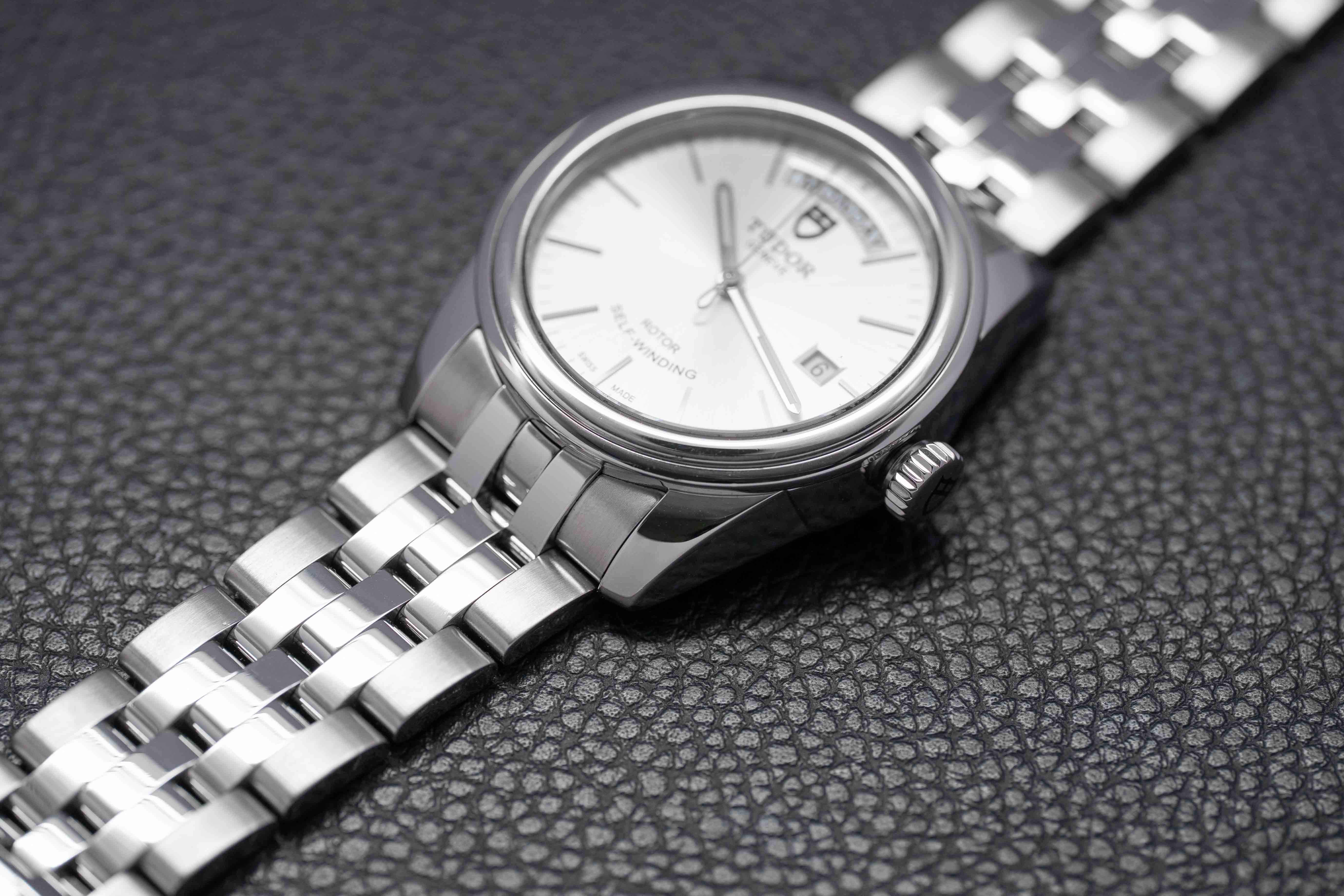 Tudor Glamour Day-Date 56000 Silver Dial 2018 Papers