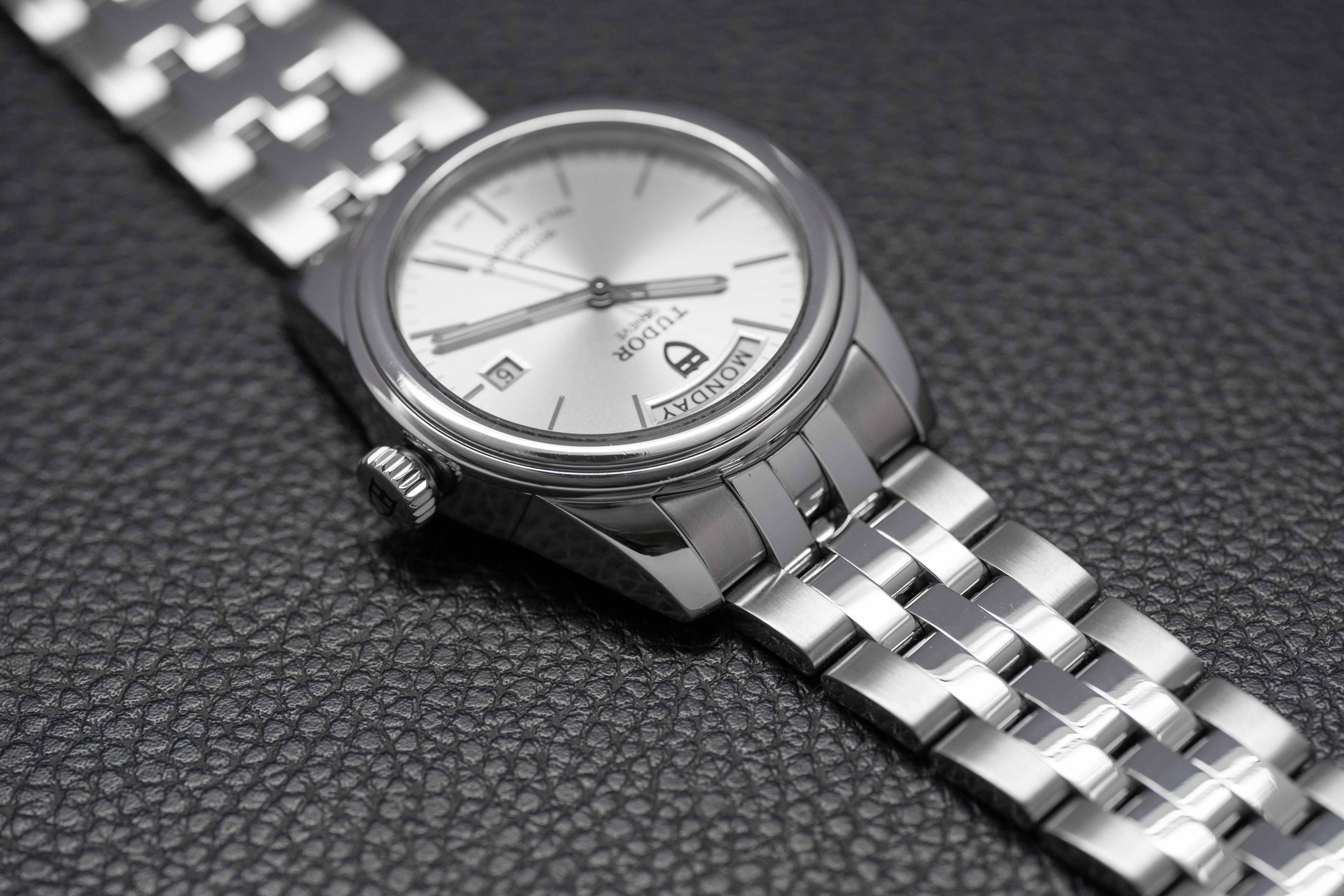 Tudor Glamour Day-Date 56000 Silver Dial 2018 Papers