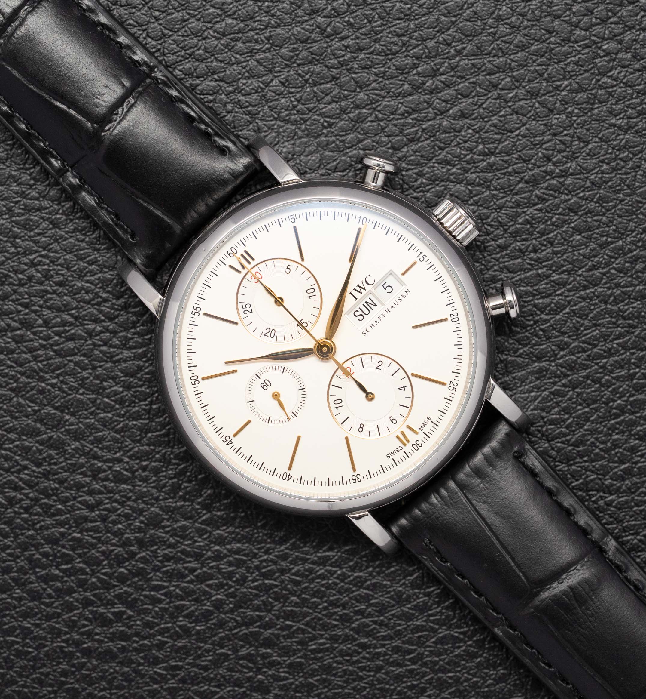 IWC Portofino Chronograph IW391022 Fullset 2017 Box+Papers