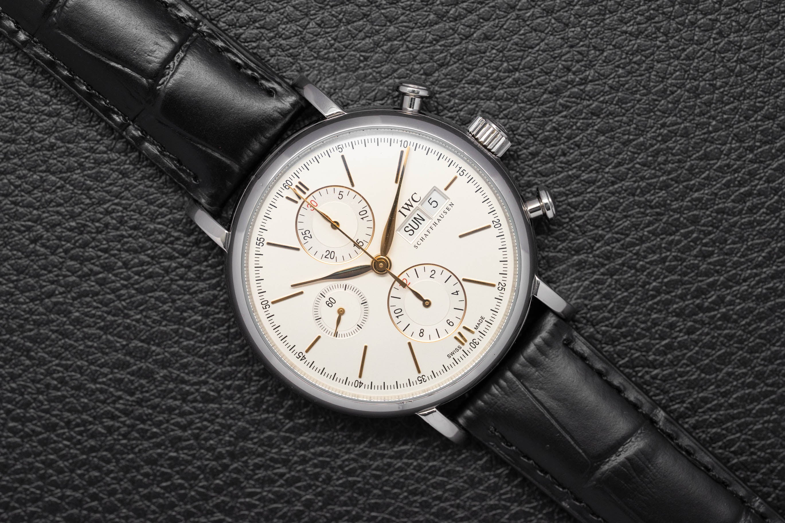 IWC Portofino Chronograph IW391022 Fullset 2017 Box+Papers