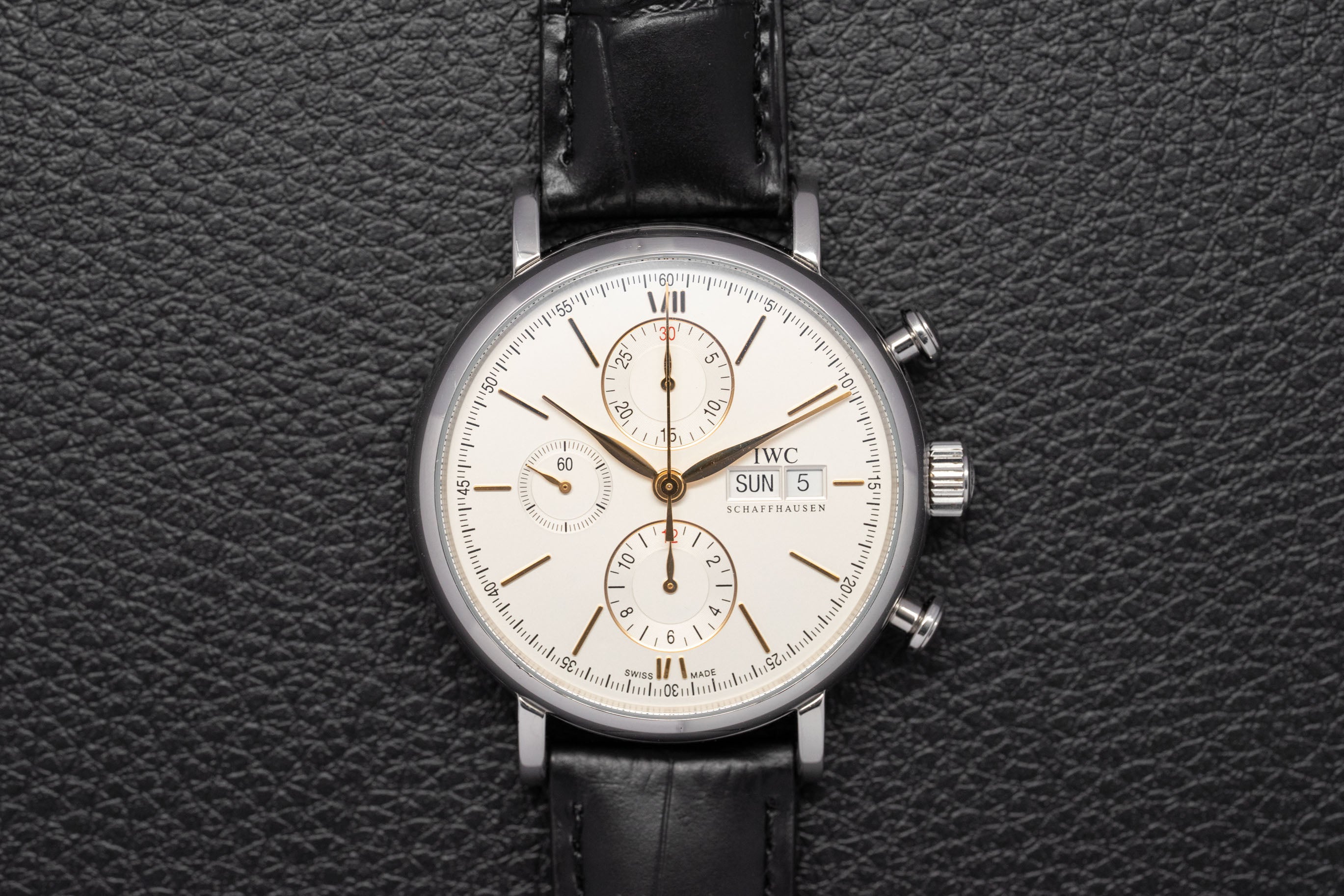 IWC Portofino Chronograph IW391022 Fullset 2017 Box+Papers