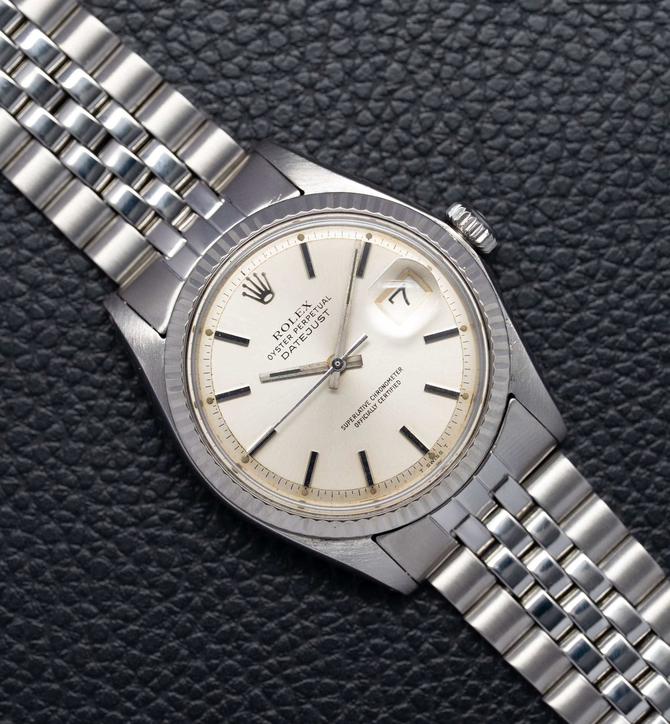 Rolex Datejust 1601 Silver Dial 1968