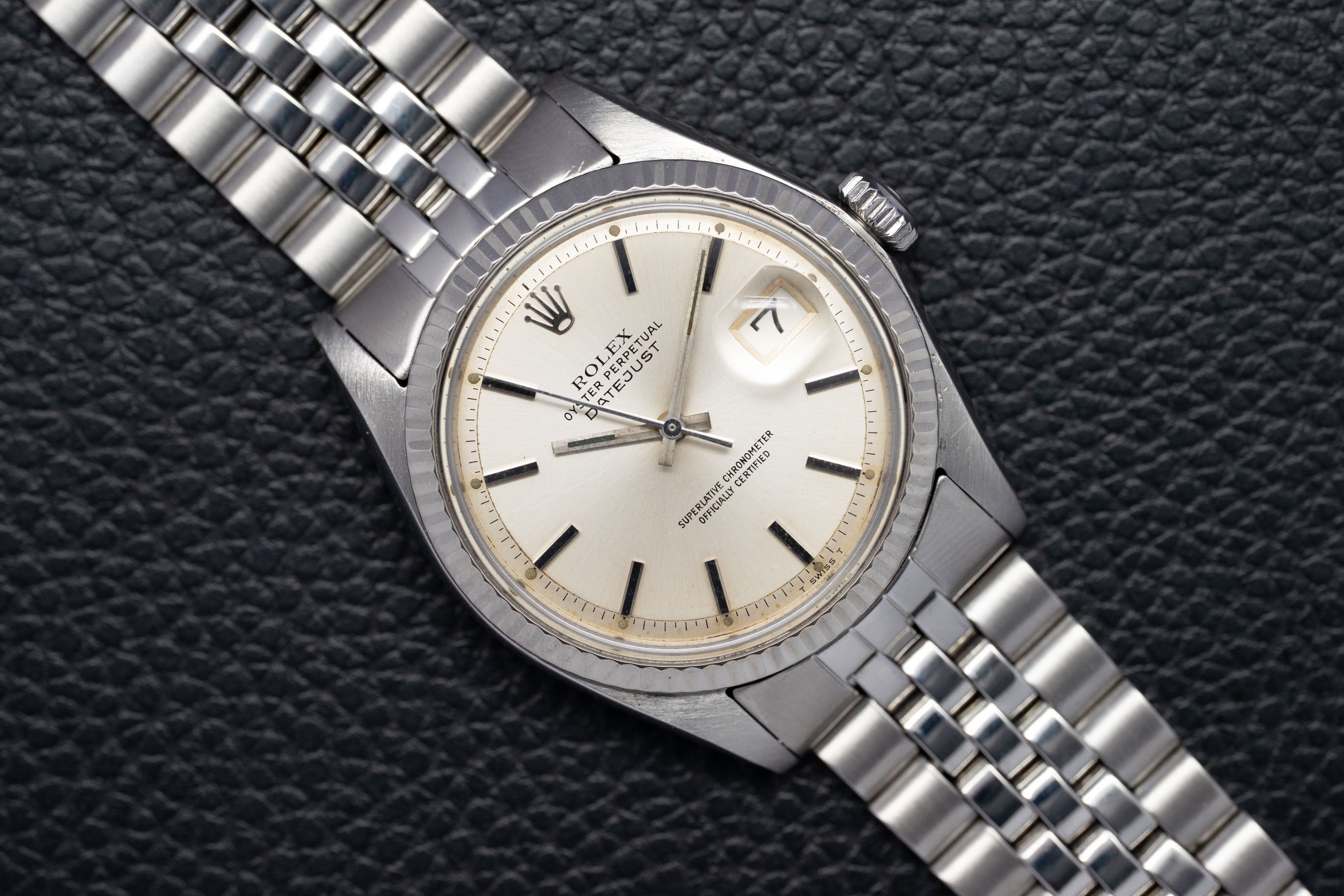 Rolex Datejust 1601 Silver Dial 1968