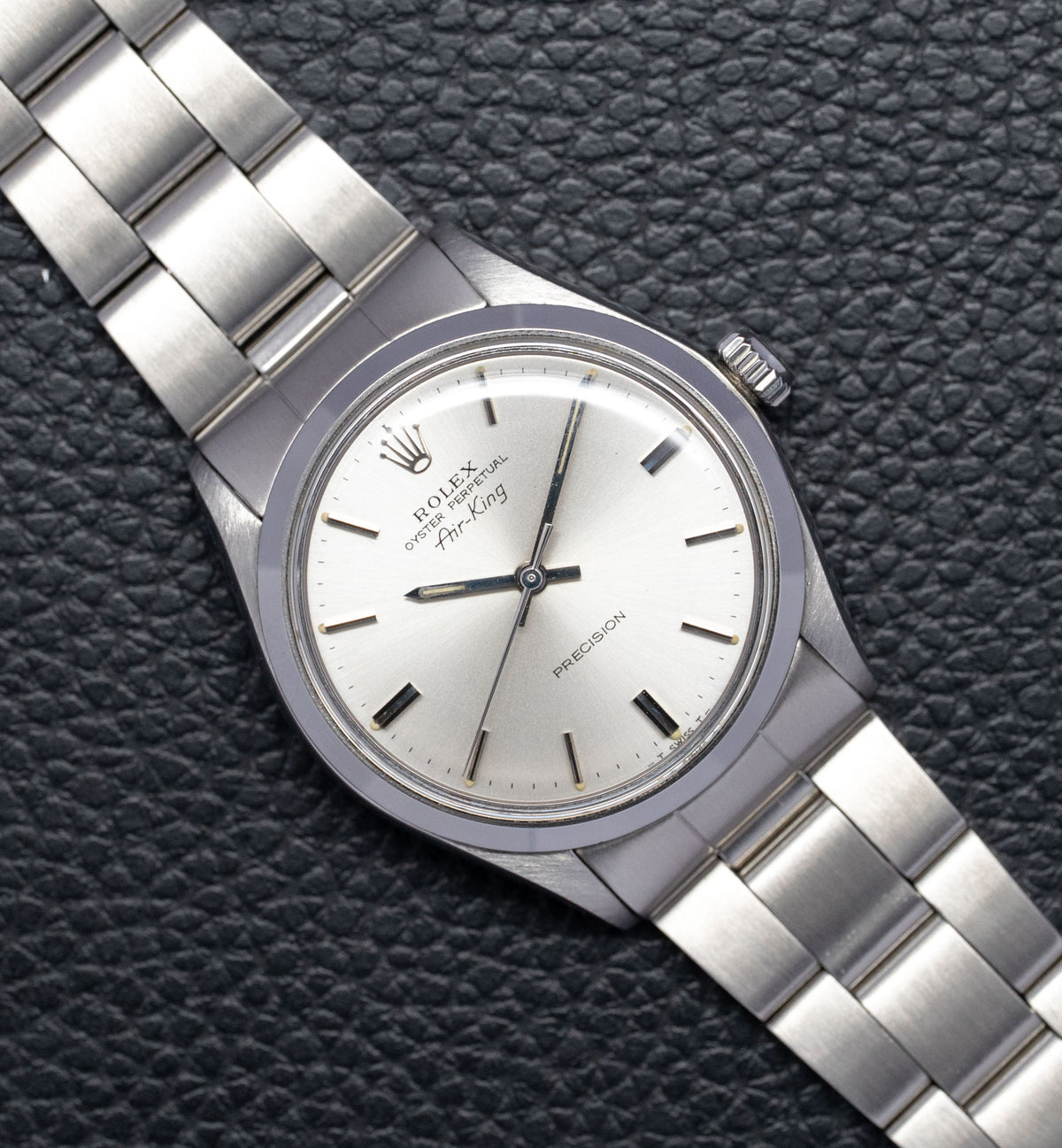Rolex Air-King 5500 Silver Dial 1971