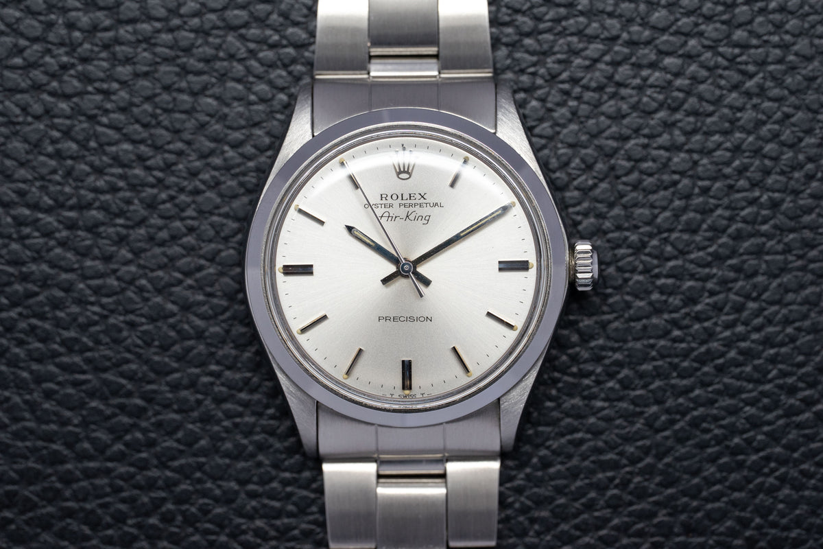 Rolex Air-King 5500 Silver Dial 1971