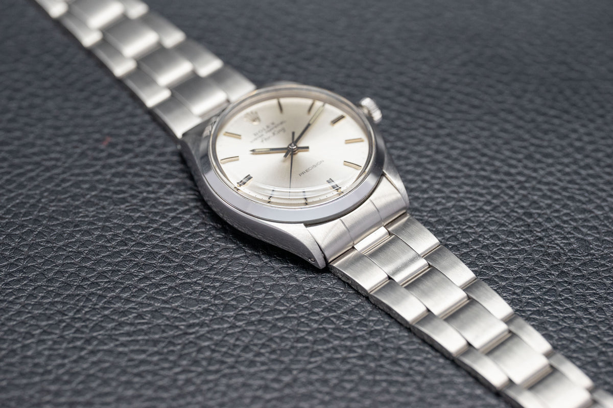 Rolex Air-King 5500 Silver Dial 1971