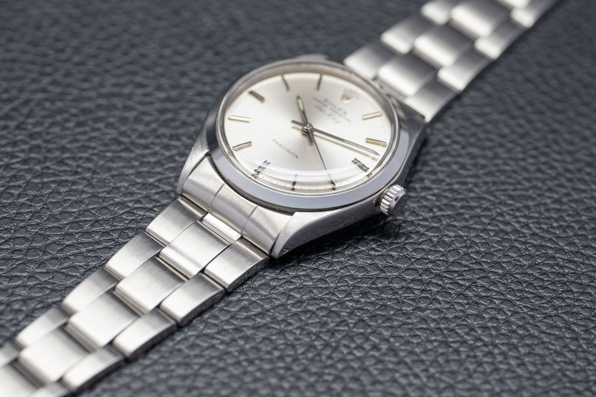 Rolex Air-King 5500 Silver Dial 1971