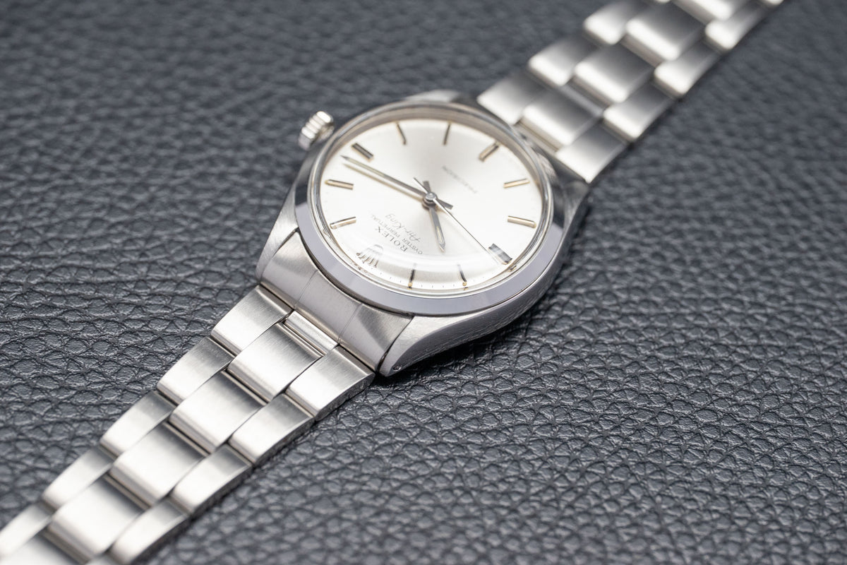 Rolex Air-King 5500 Silver Dial 1971