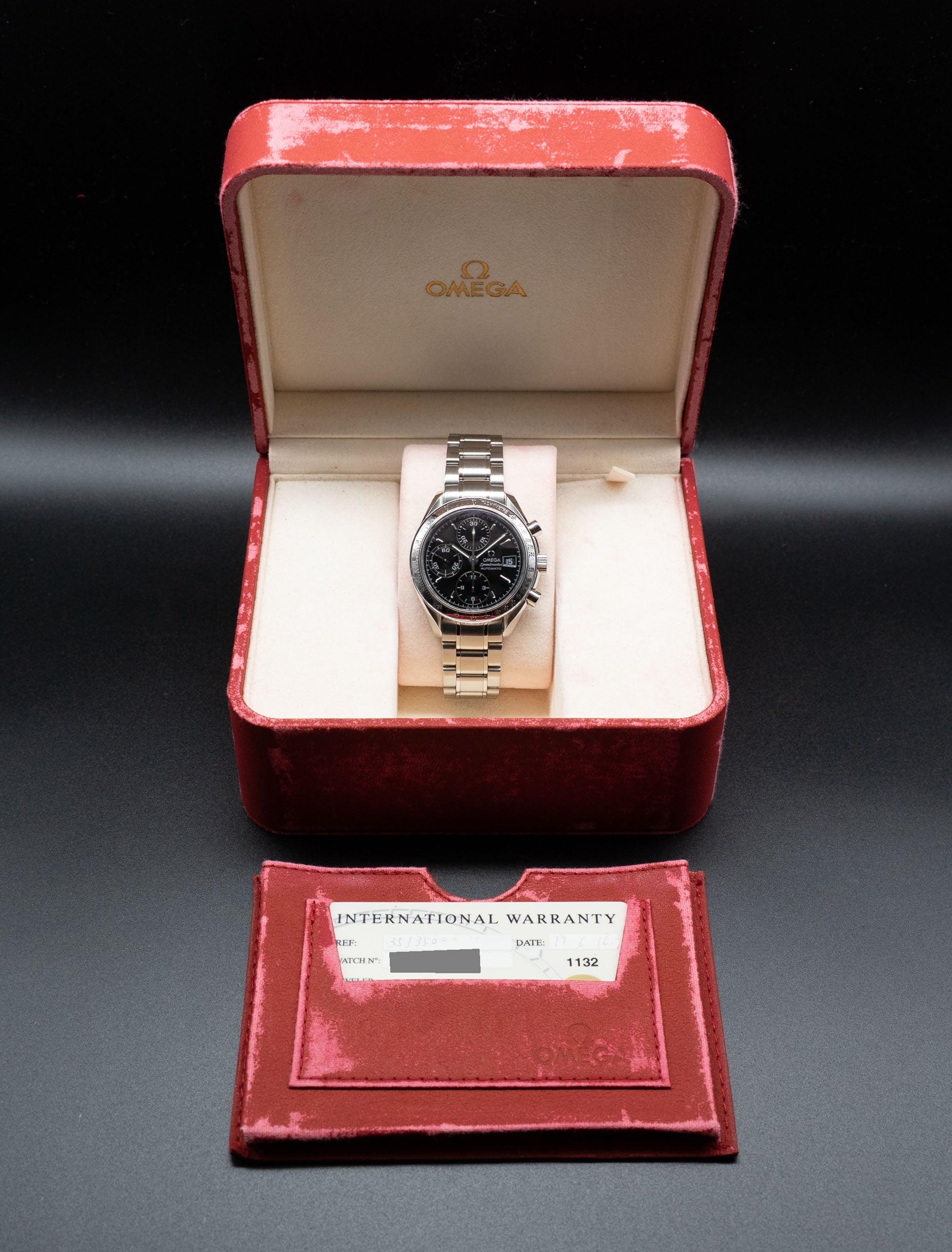 Omega Speedmaster Date 3513.50 Fullset 2013 Box+Papers
