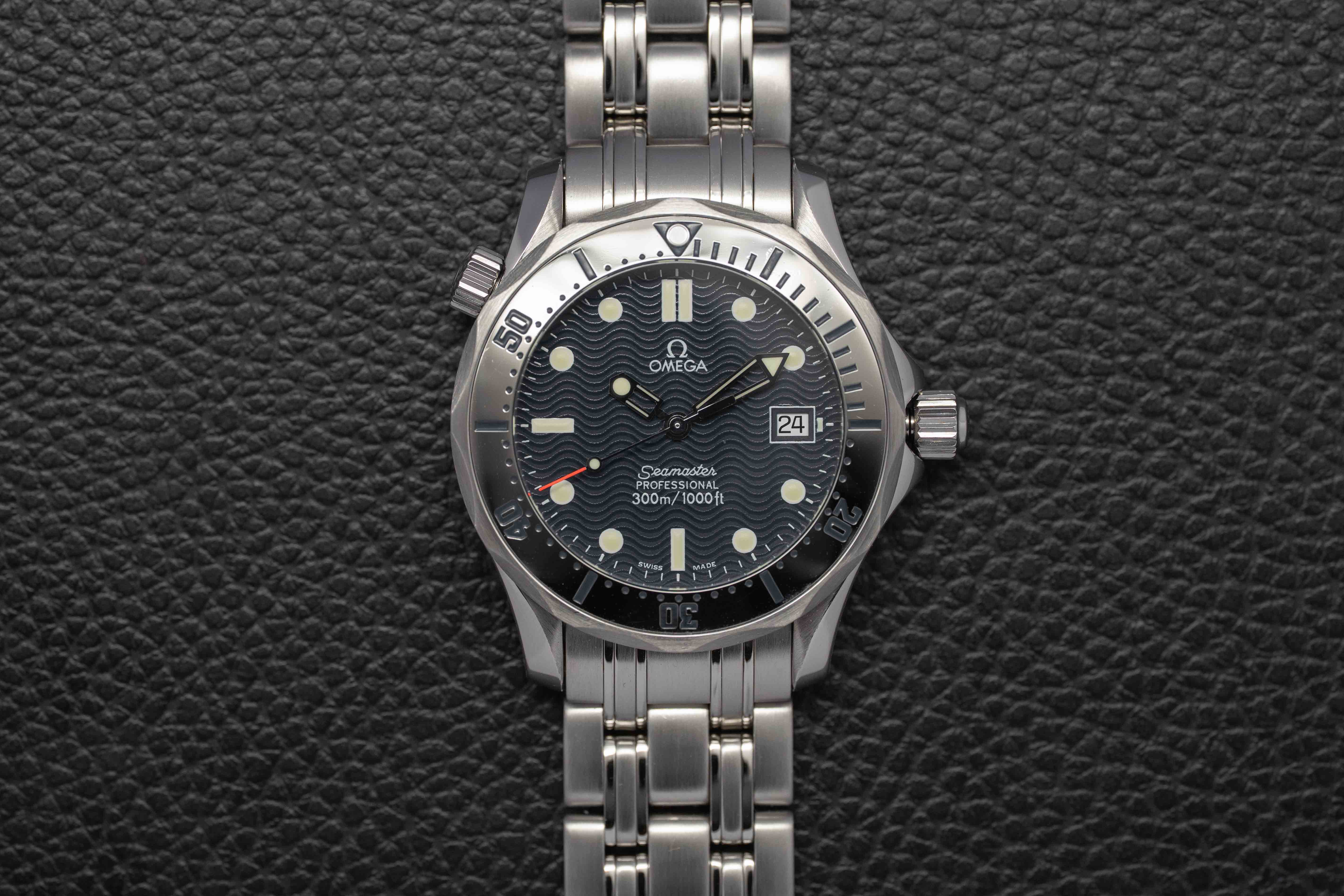 Omega Seamaster 300 2562.80 Blue Dial 1998