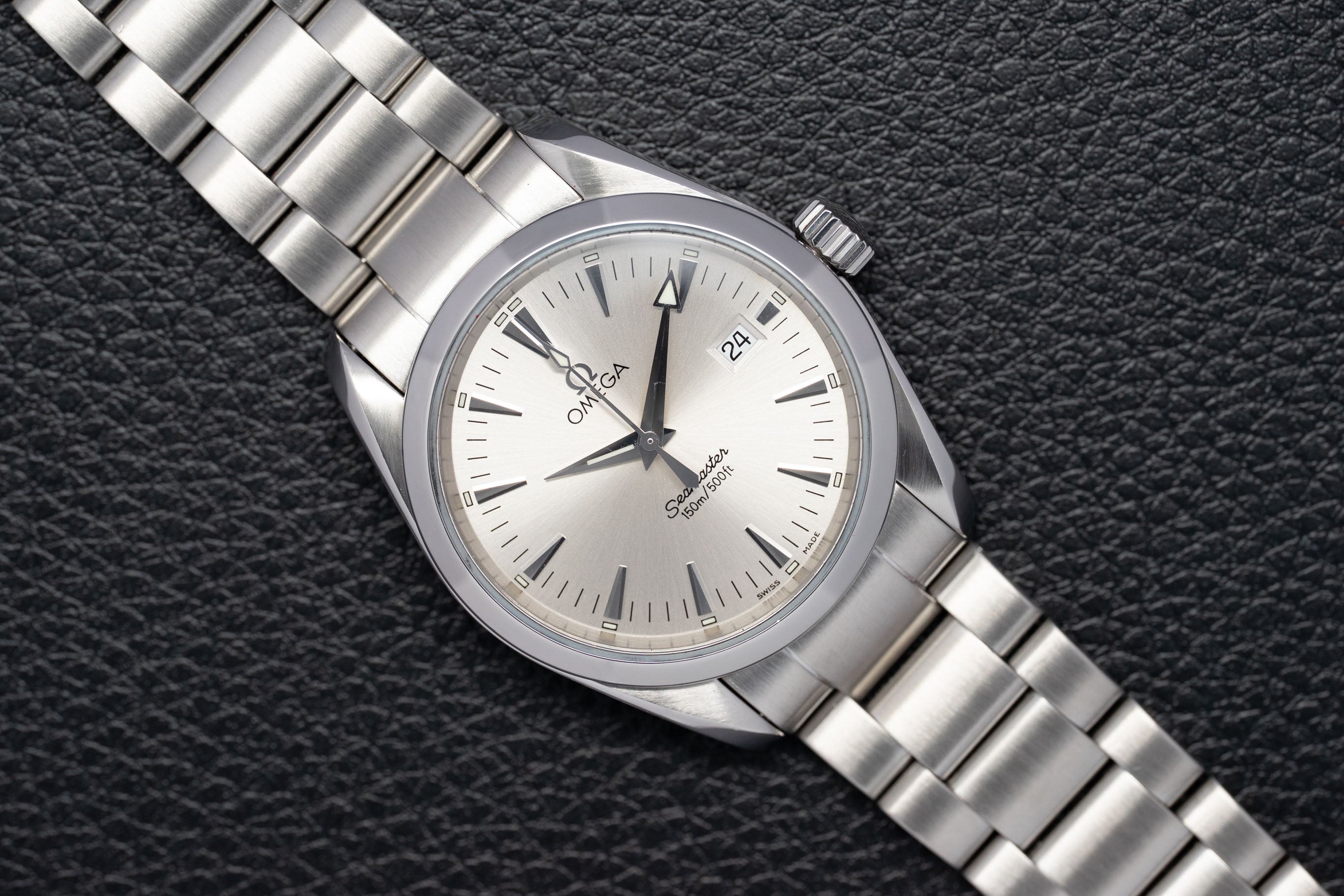 Omega Seamaster Aqua Terra 2518.30 Silver Dial 1998
