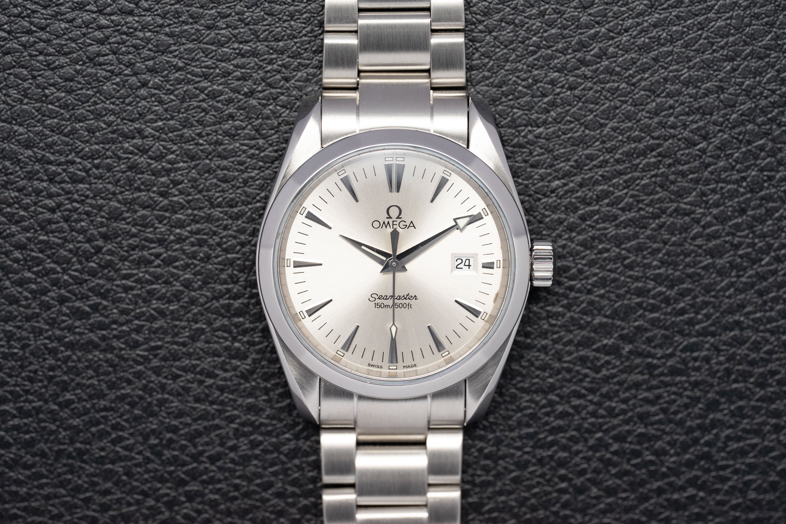 Omega Seamaster Aqua Terra 2518.30 Silver Dial 1998