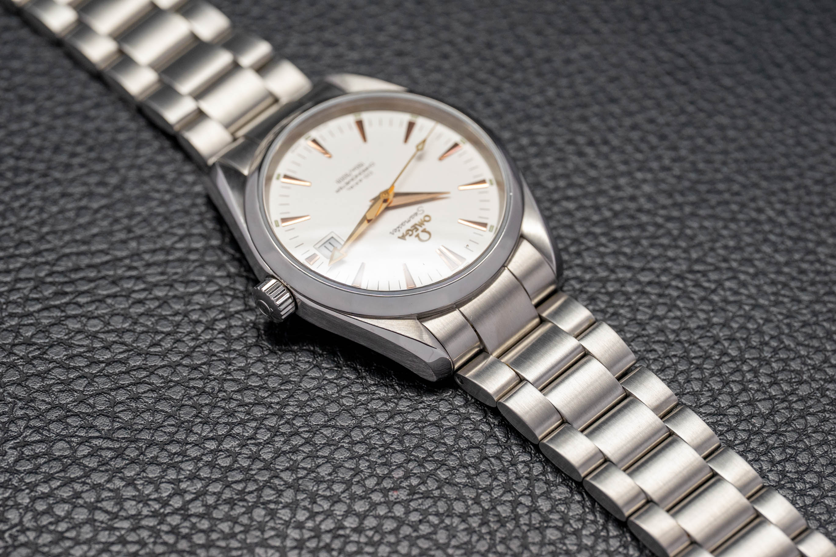 Omega Seamaster Aqua Terra 2503.34 con quadrante bianco, 2006