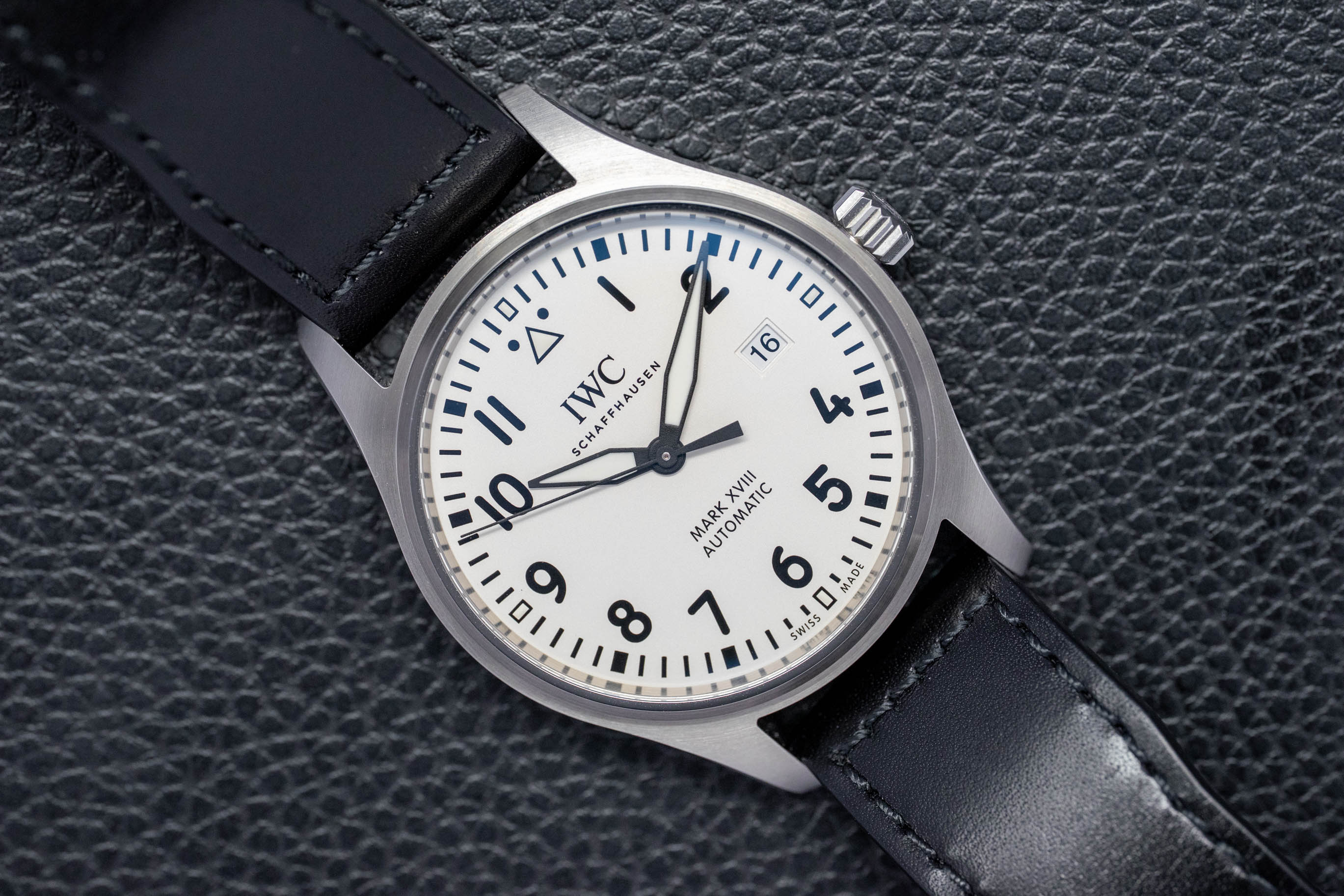 Orologio da pilota IWC Mark XVIII IW327002, FULLSET del 2016, con scatola e PAPERS