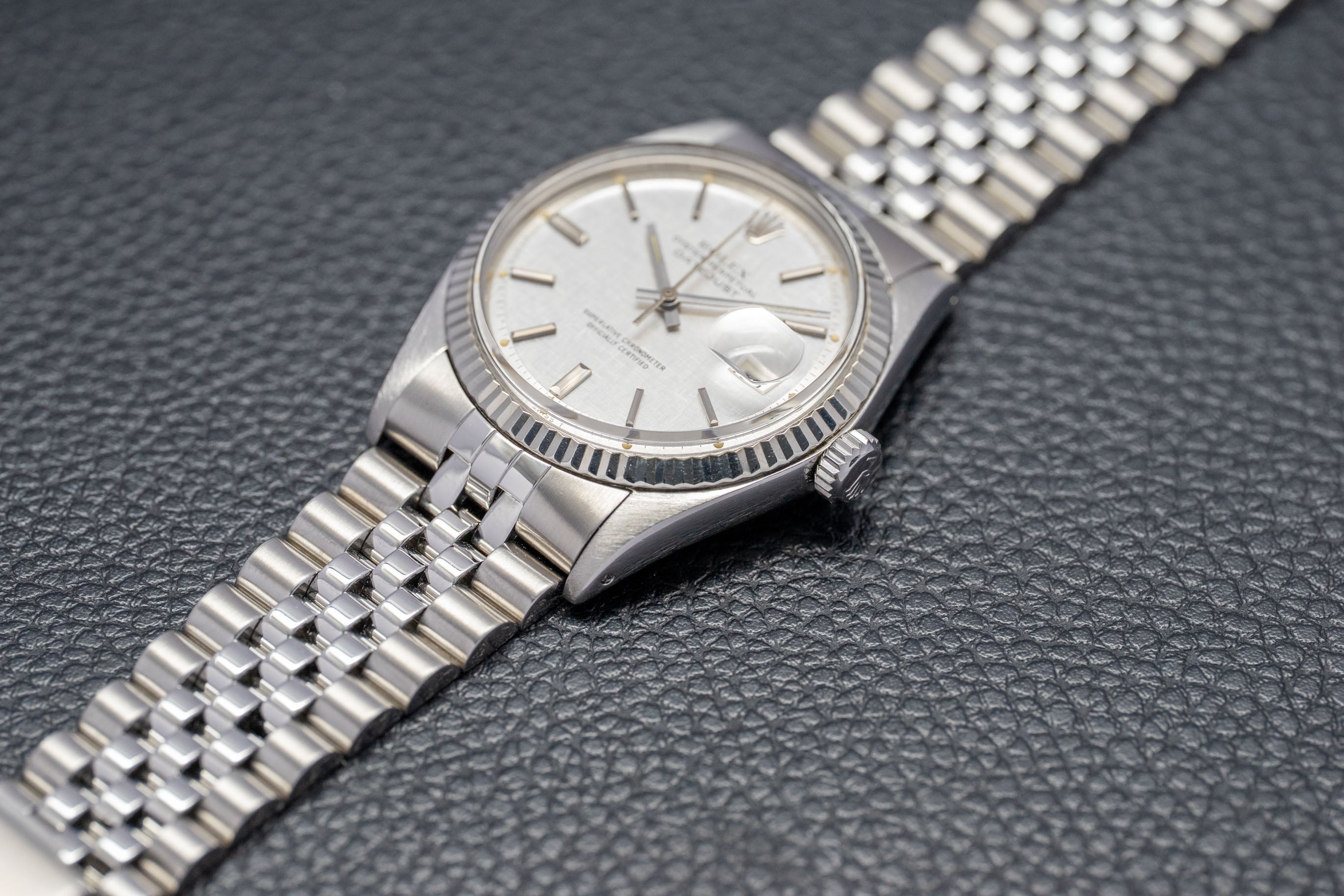 Rolex Datejust 16014, cadran argenté, 1977