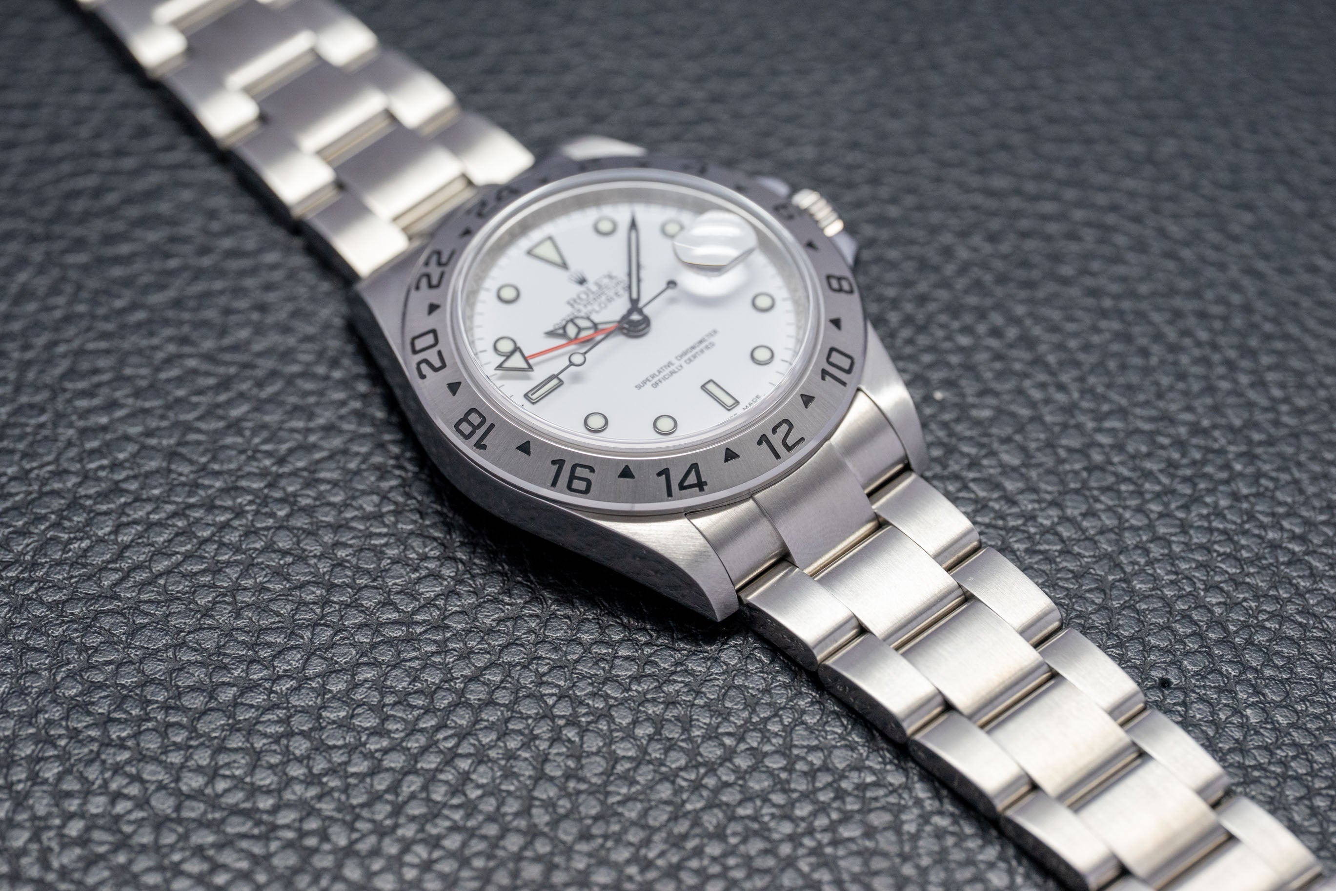 Rolex Explorer 2 Polar 16570 White Dial 2008