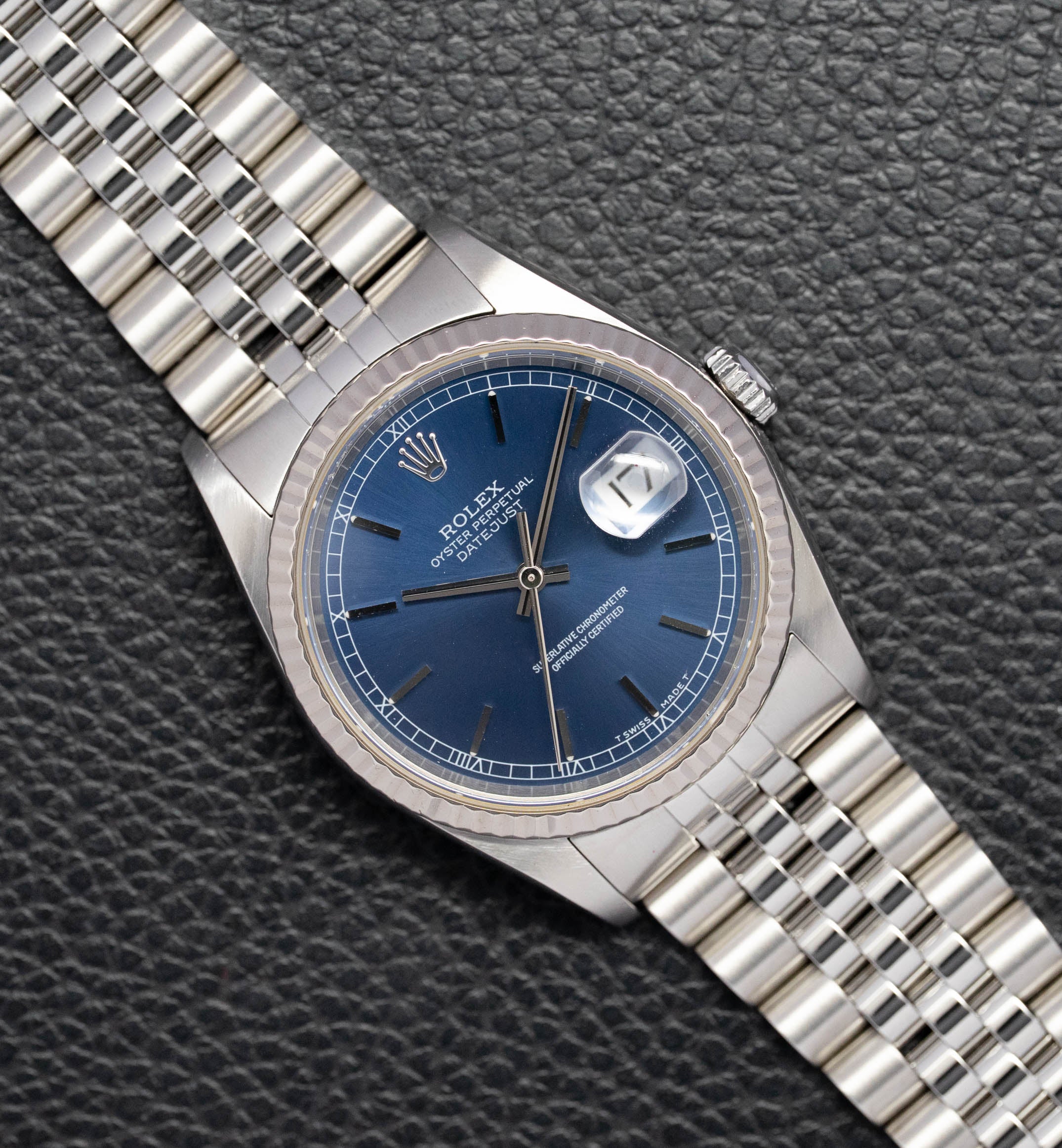 Rolex Datejust 16234 Blue Dial 2002