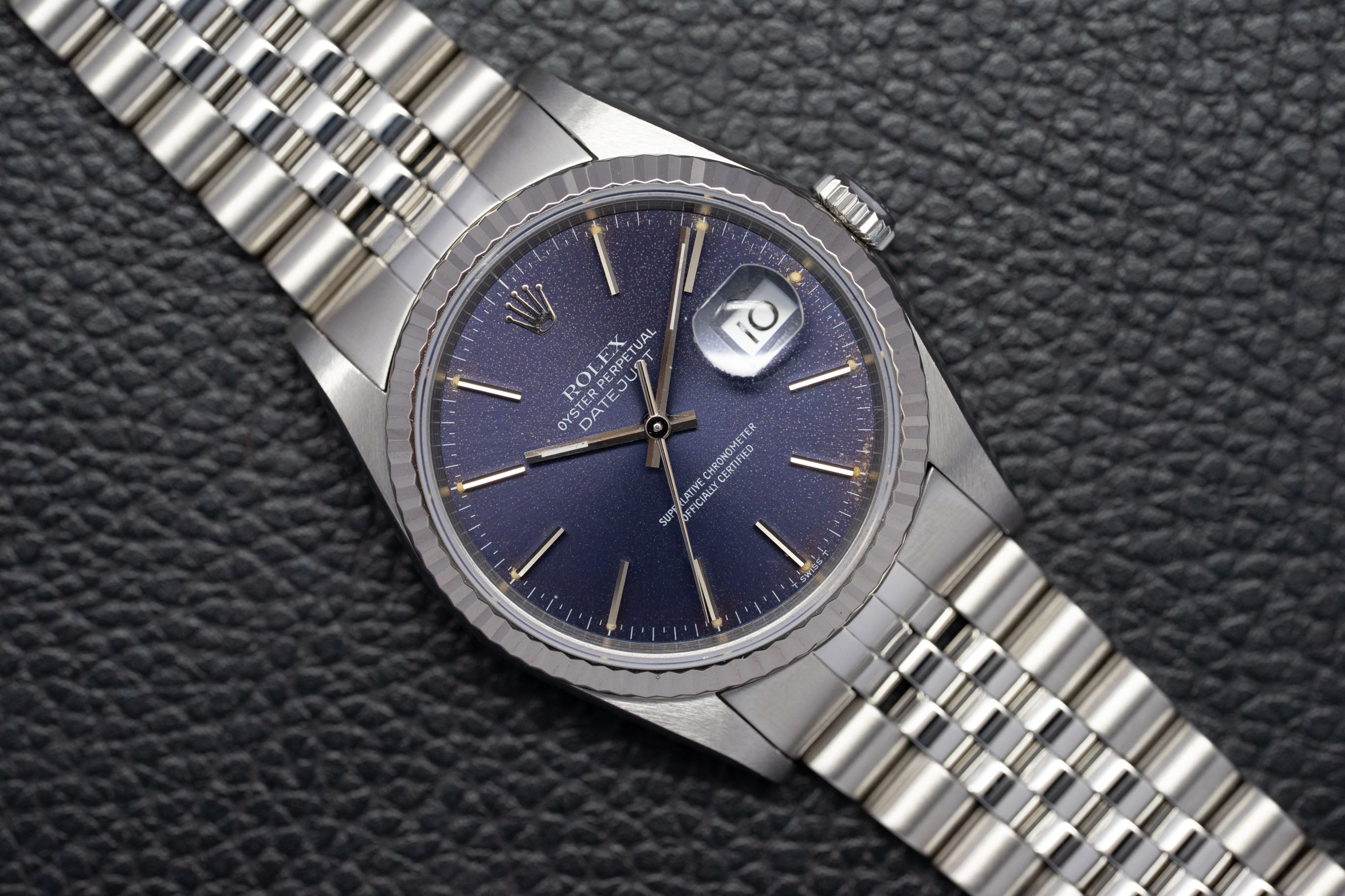 Rolex Datejust 16234 Purple Dial 1999