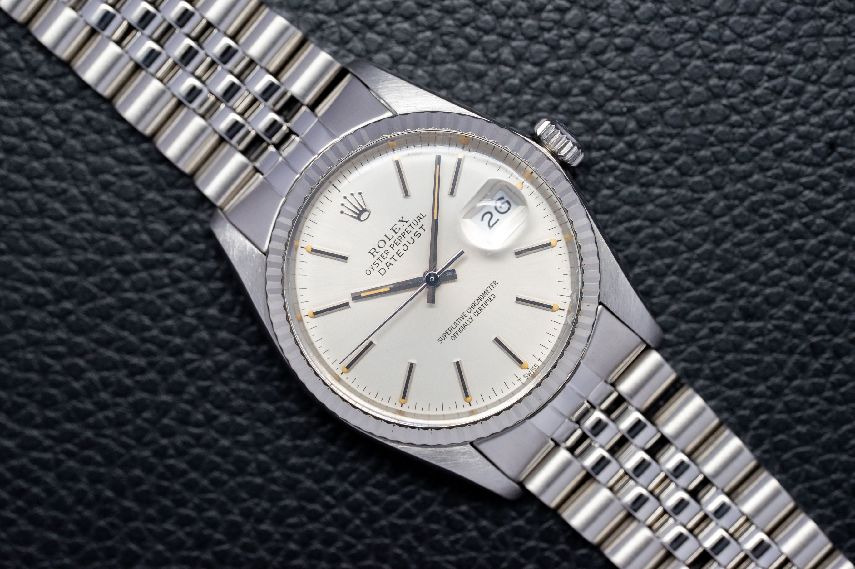 Rolex Datejust 16014 Silver Dial 1982