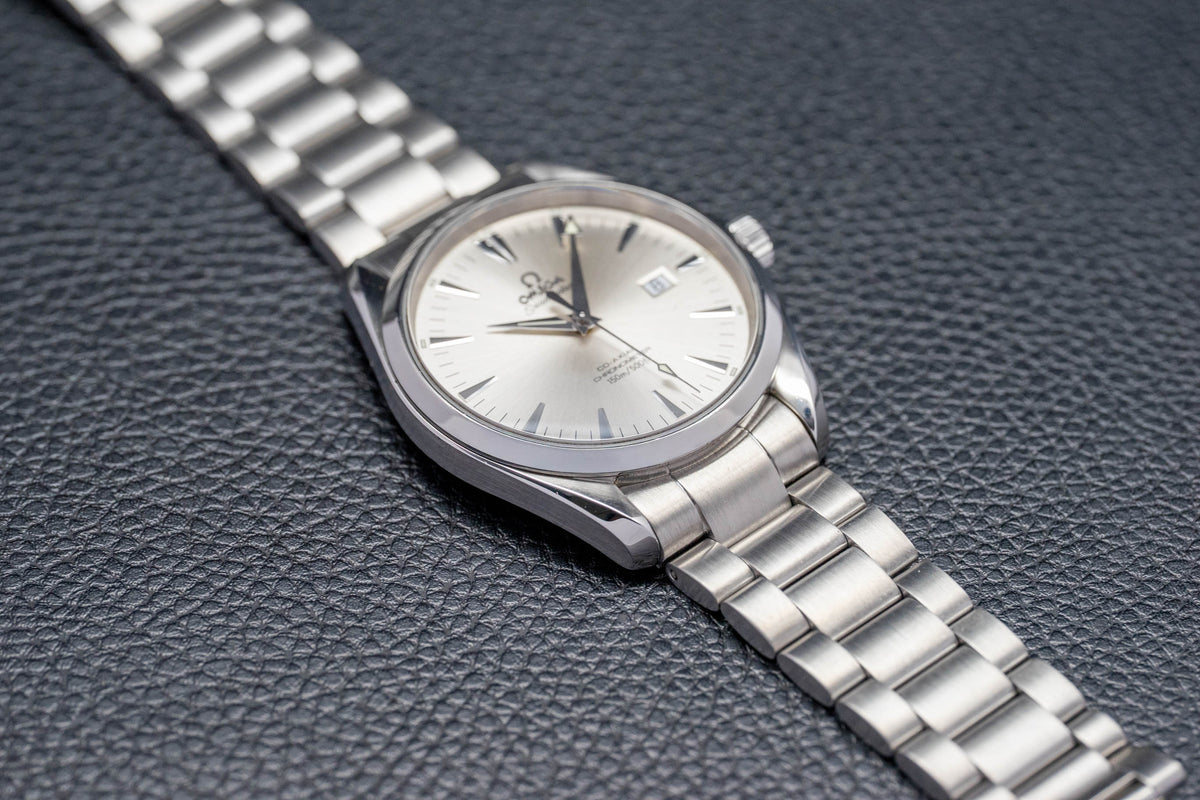 Omega Seamaster Aqua Terra 2502.30 Silver Dial 2020 Papers