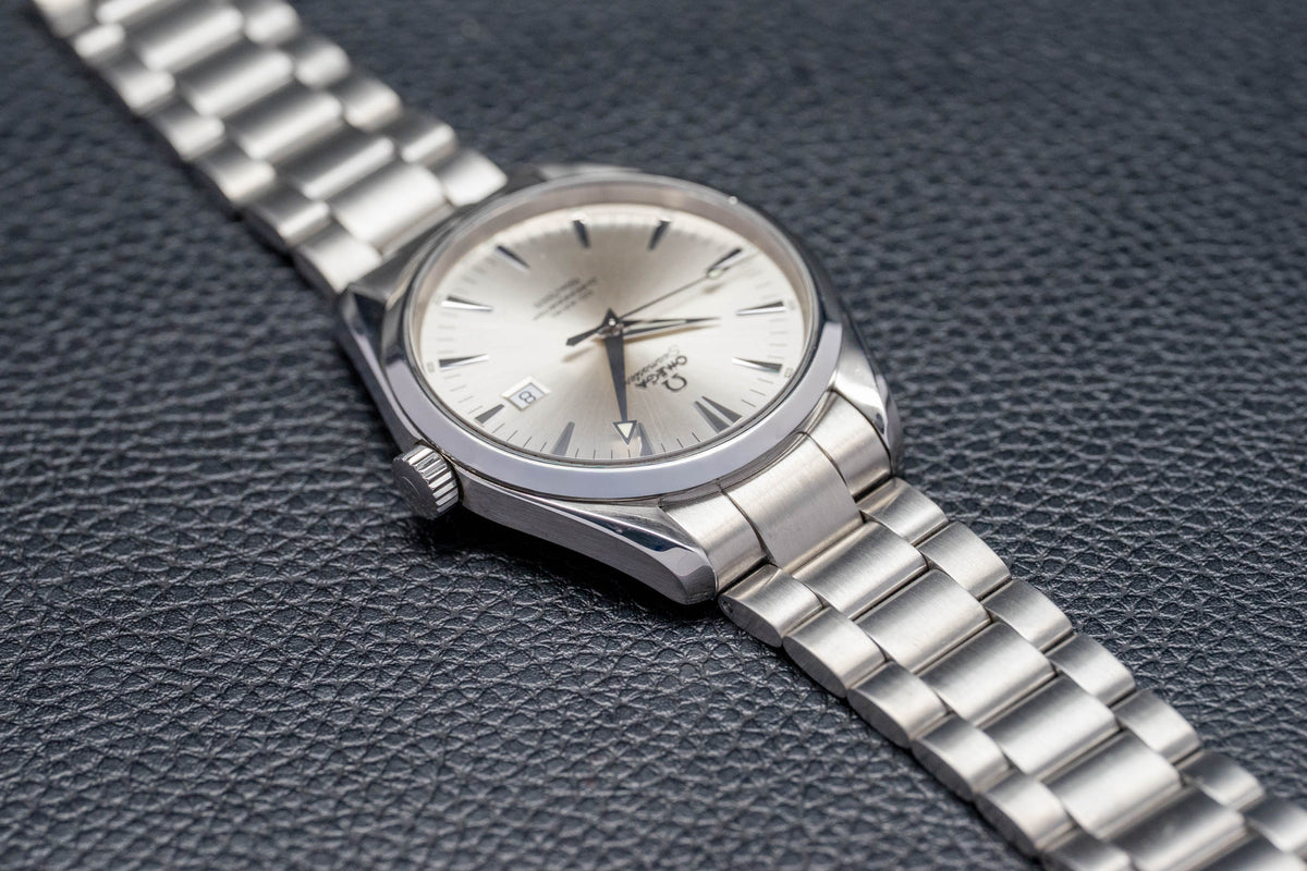 Omega Seamaster Aqua Terra 2502.30 Silver Dial 2020 Papers