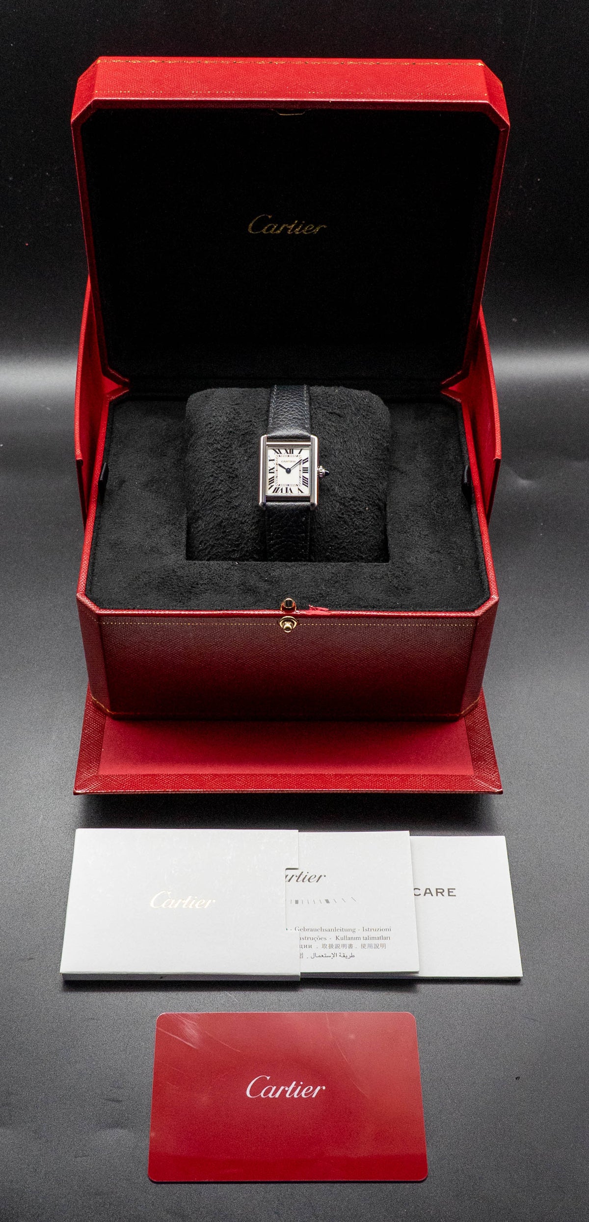 Cartier Tank WSTA0042 Fullset 2021 Box+Papers
