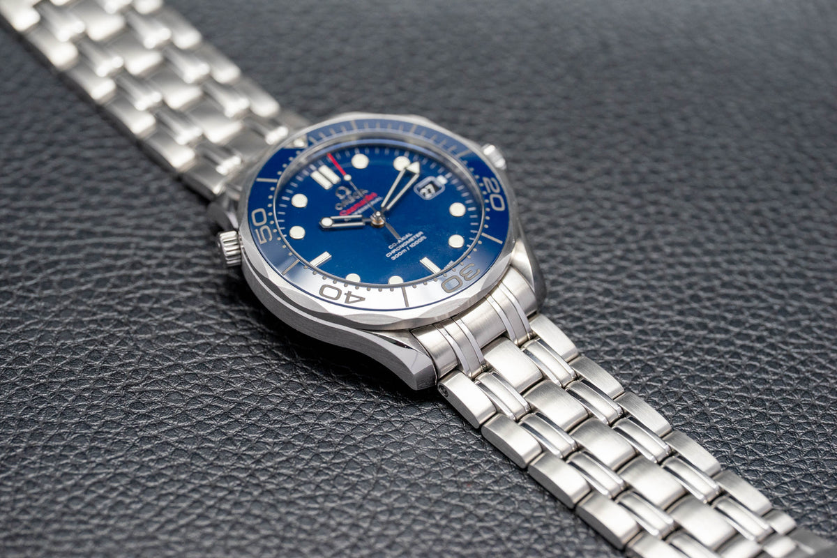 Omega Seamaster Diver 300 212.30.41.20.03.001 Blue Dial 2010