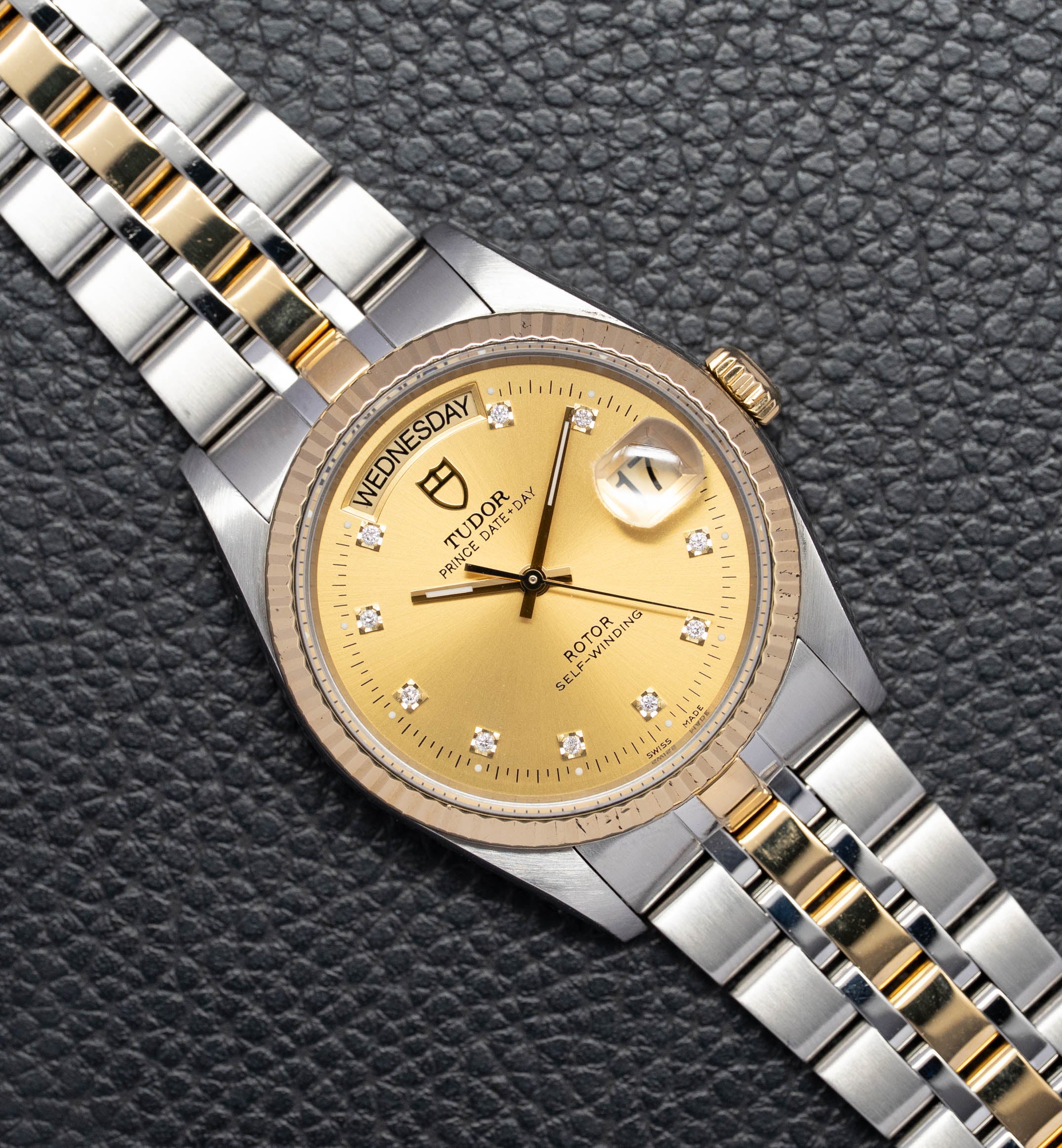 Tudor Prince Day Date 76213 Gold Dial 2015