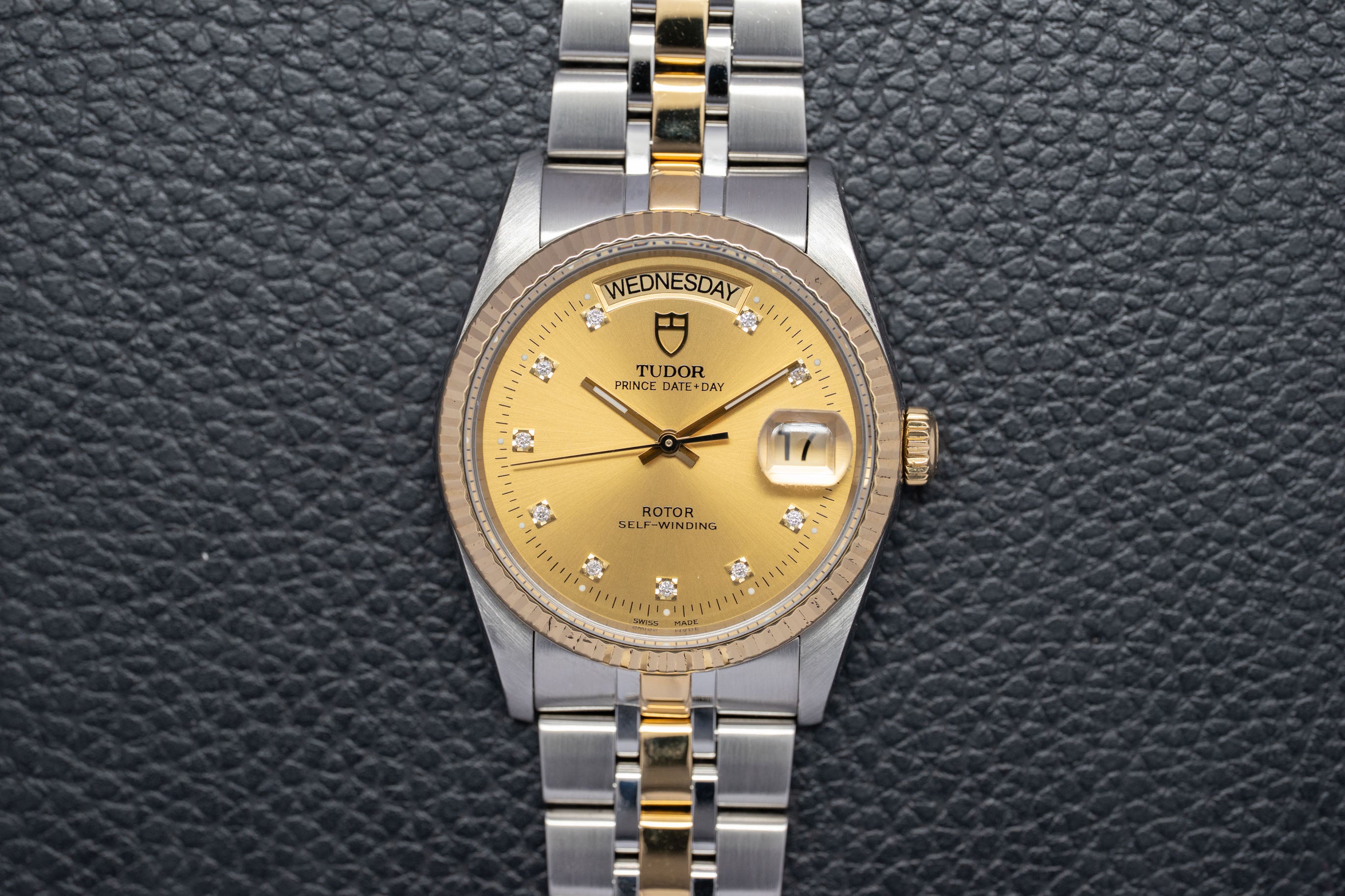 Tudor Prince Day Date 76213 Gold Dial 2015
