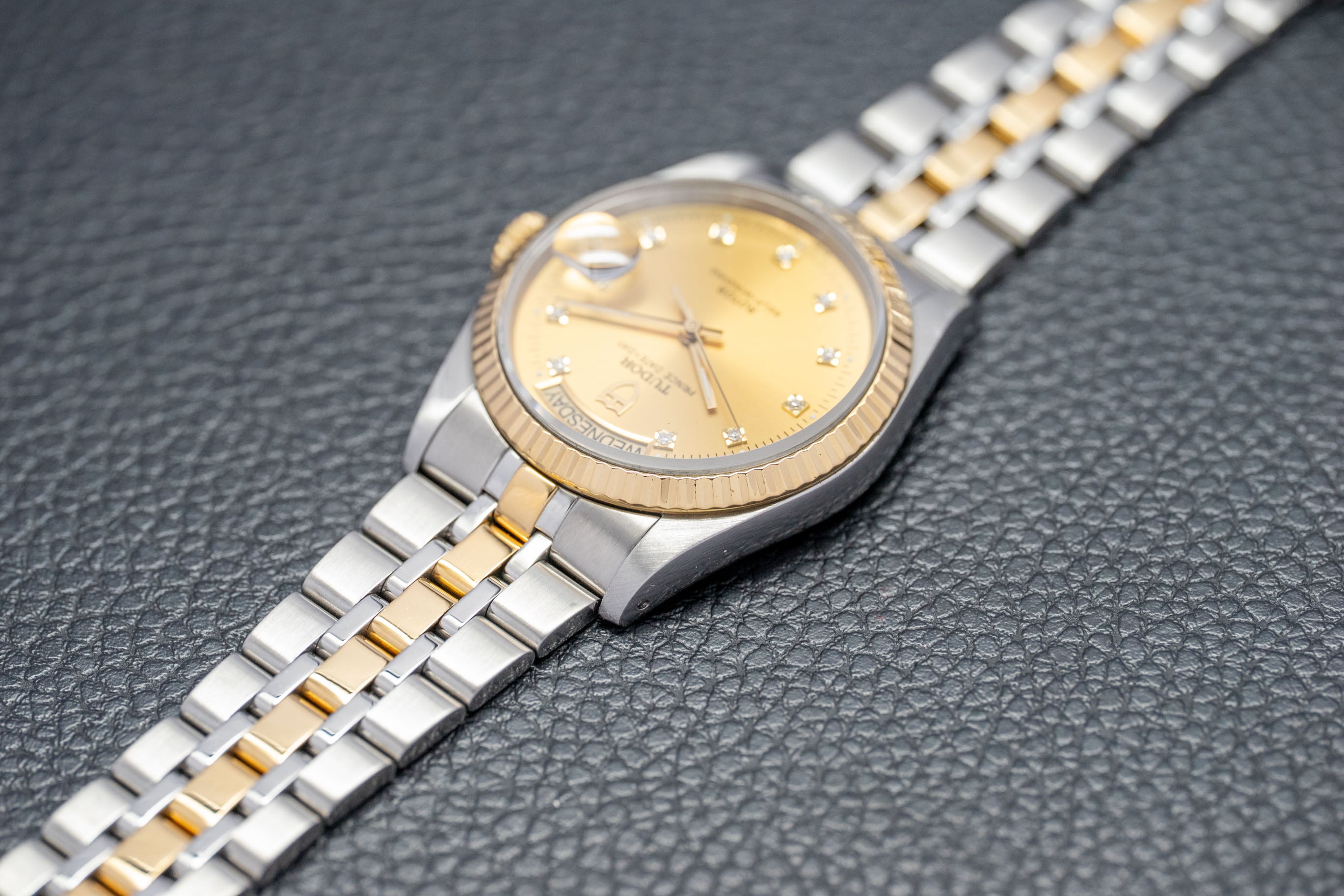 Tudor Prince Day Date 76213 Gold Dial 2015