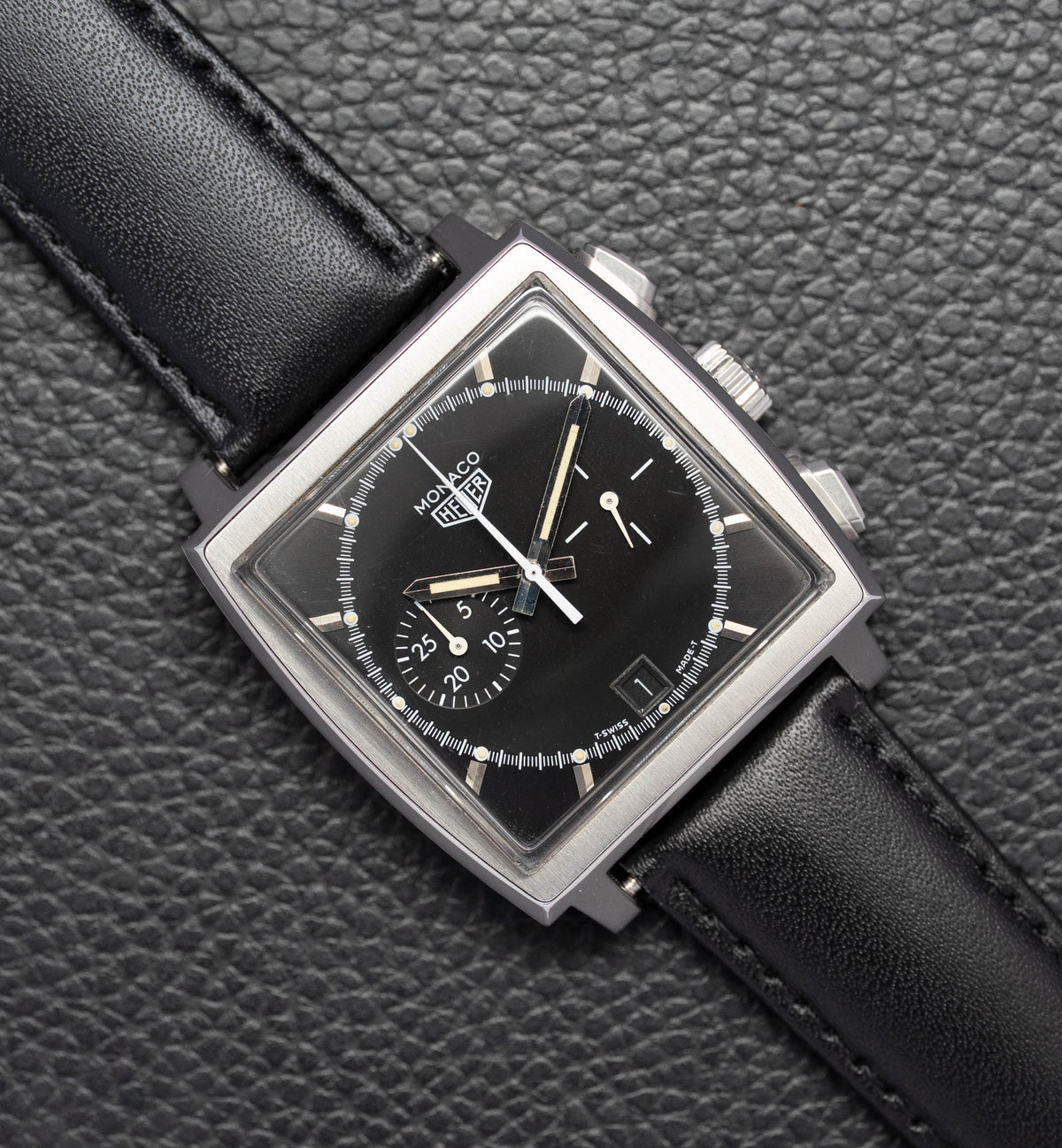 Tag Heuer Monaco CS2110 Black Dial 1998