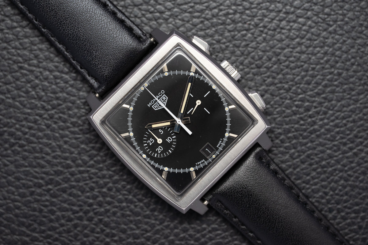 Tag Heuer Monaco CS2110 Black Dial 1998