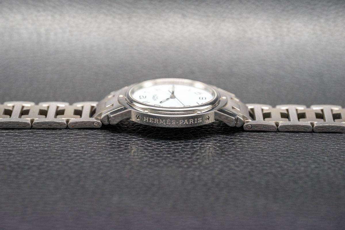 Hermès Clipper CL6.710 White Dial 2012