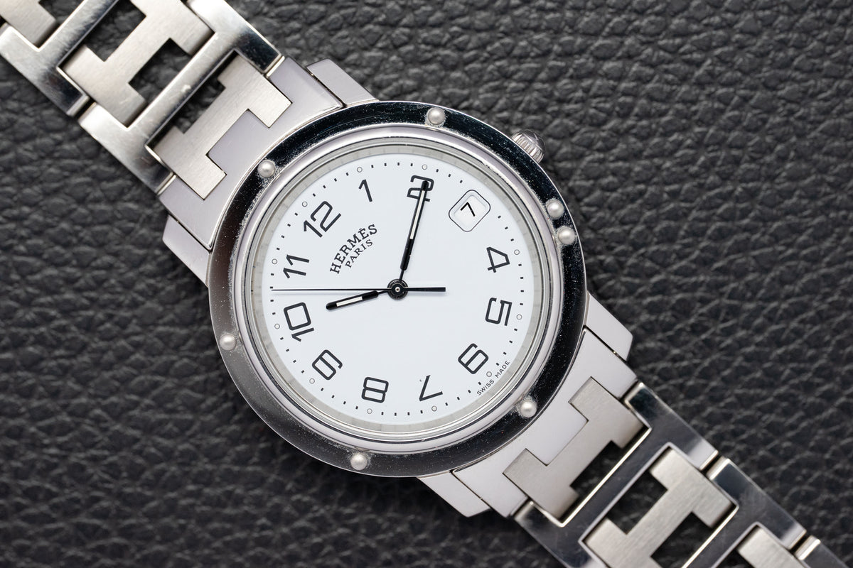 Hermès Clipper CL6.710 White Dial 2012