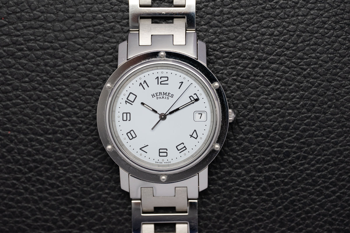 Hermès Clipper CL6.710 White Dial 2012