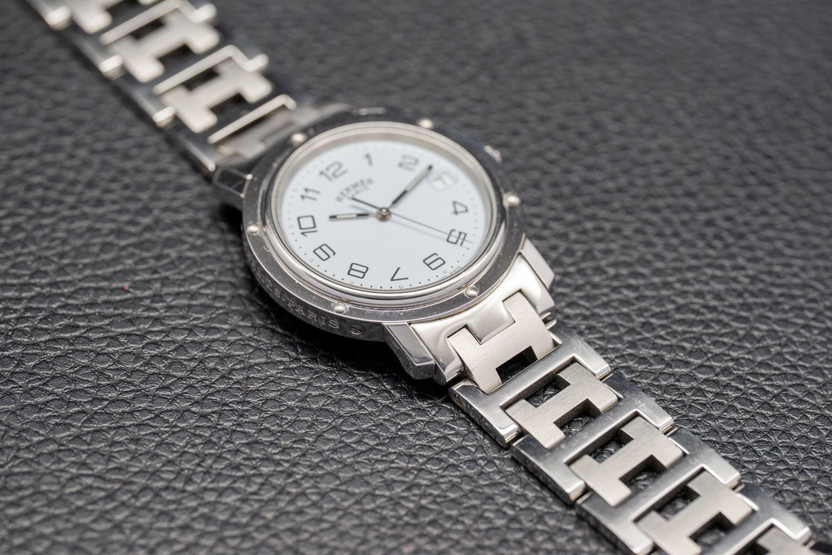 Hermès Clipper CL6.710 White Dial 2012