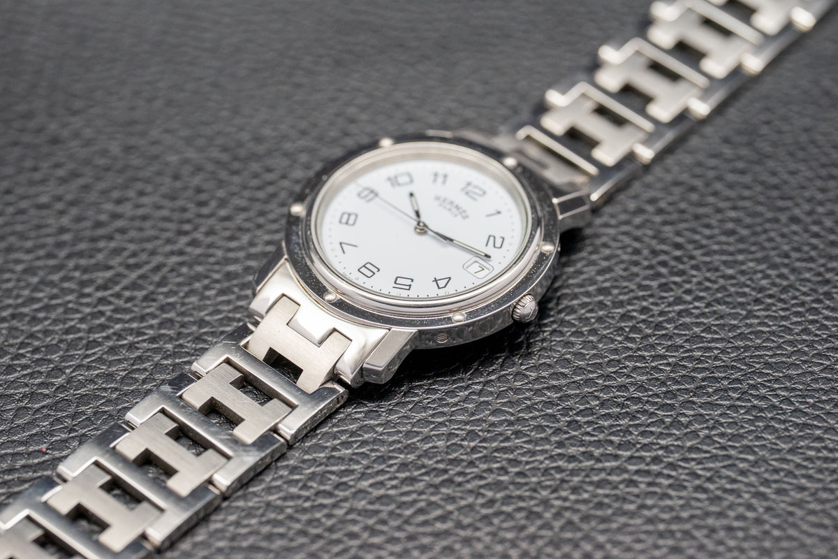 Hermès Clipper CL6.710 White Dial 2012